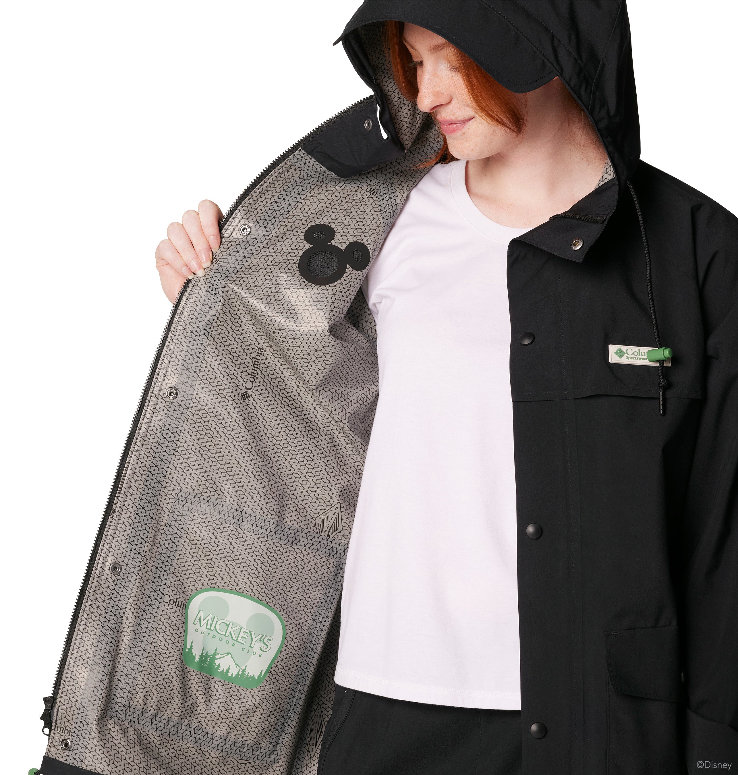 CHAMARRA DISNEY UNISEX IMPERMEABLE COLUMBIA | M CSC X DISNEY MICKEY IBEX RAIN SHELL