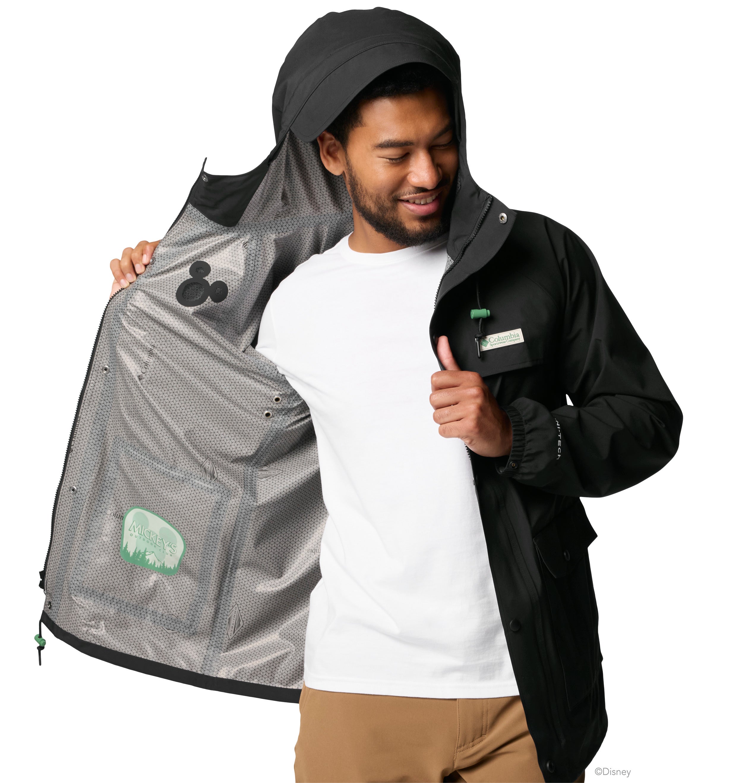CHAMARRA DISNEY UNISEX IMPERMEABLE COLUMBIA | M CSC X DISNEY MICKEY IBEX RAIN SHELL