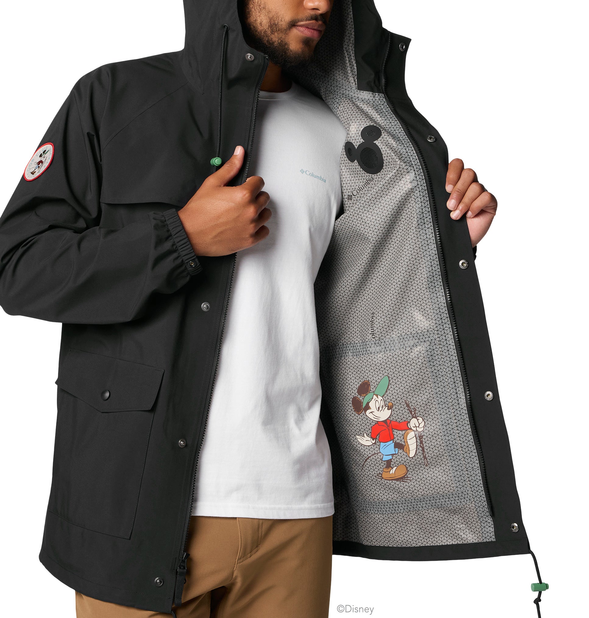 CHAMARRA DISNEY UNISEX IMPERMEABLE COLUMBIA | M CSC X DISNEY MICKEY IBEX RAIN SHELL