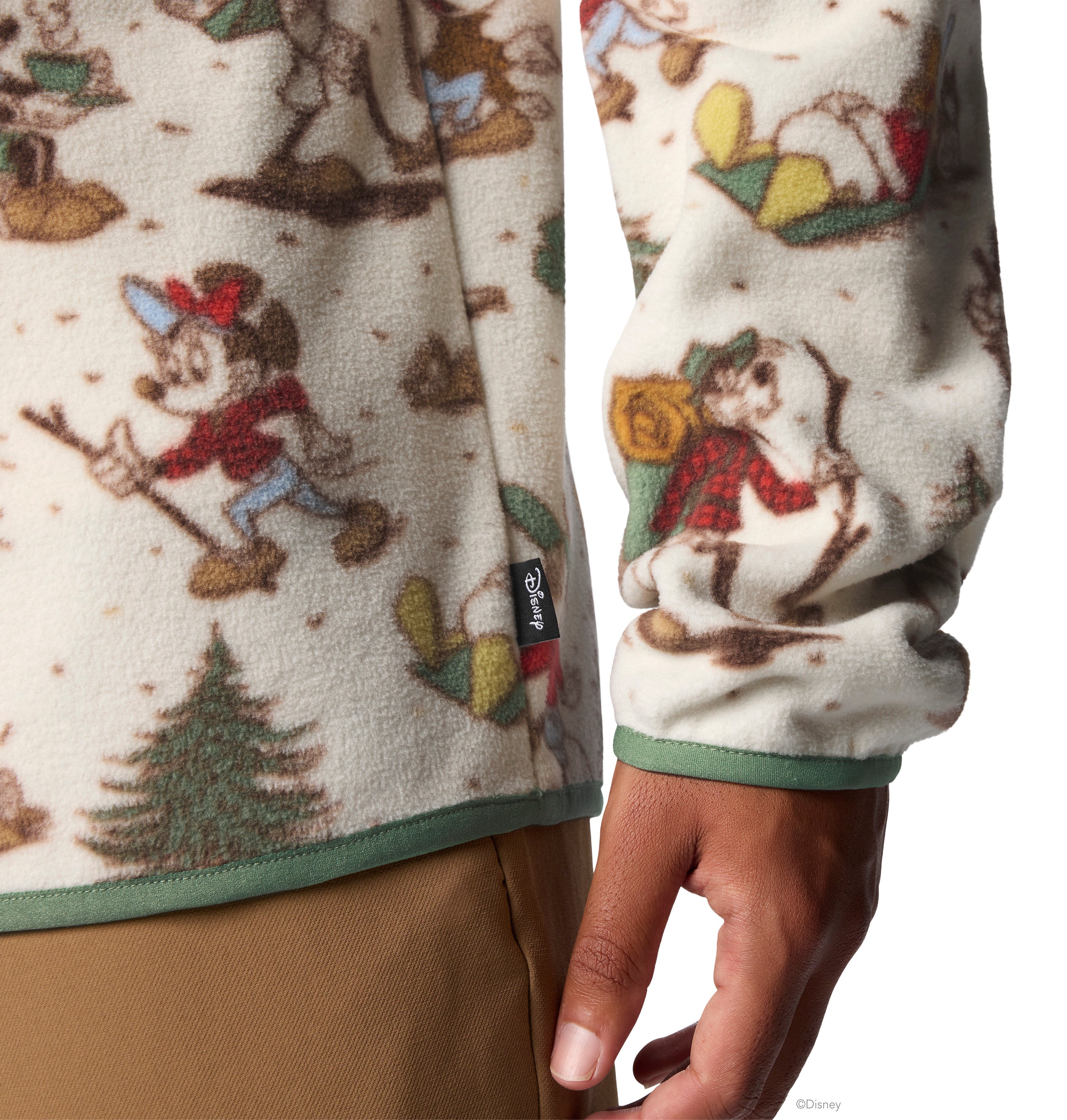 SUDADERA HOMBRE COLUMBIA | M CSC X DISNEY HALF SNAP FLEECE