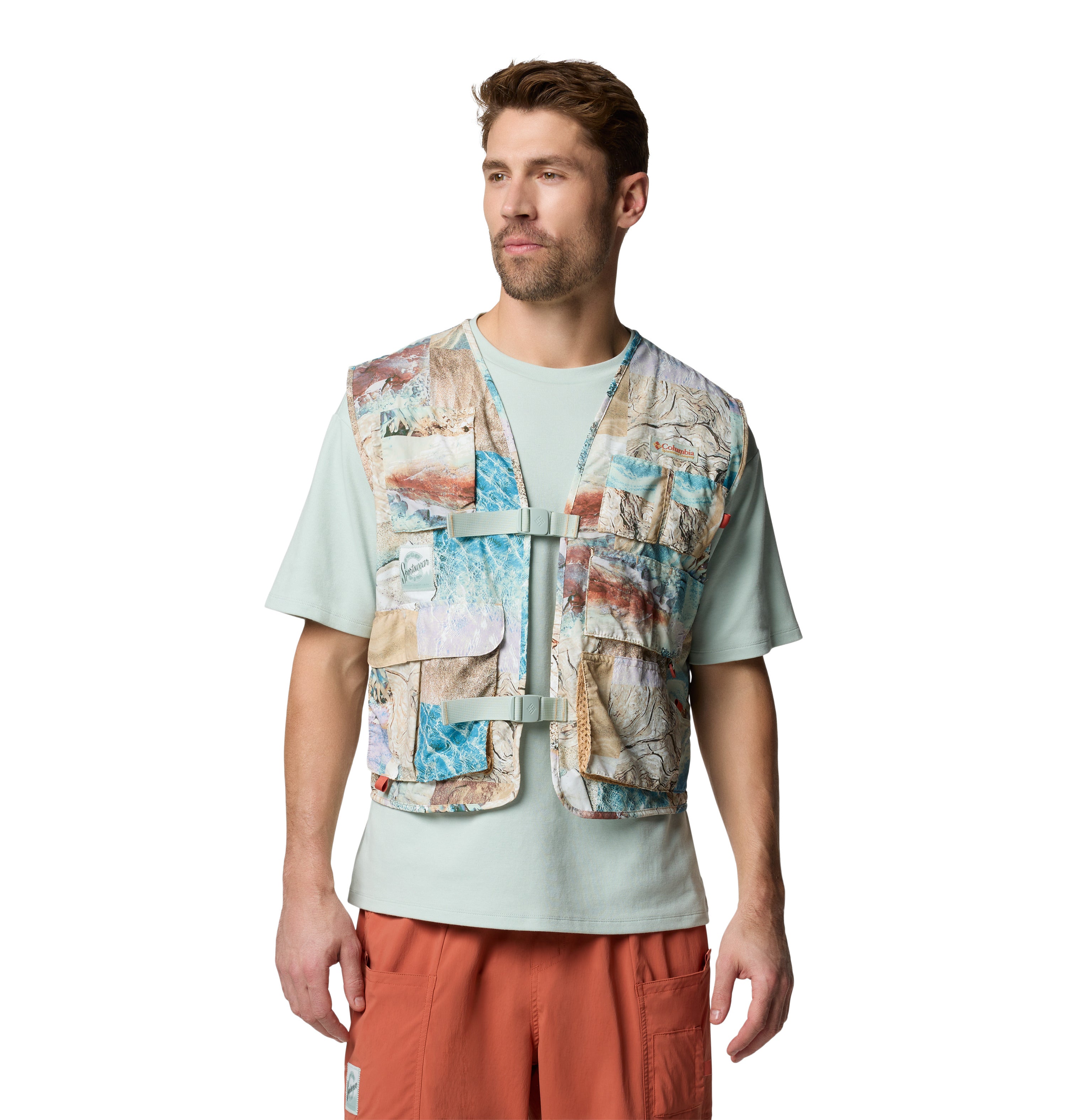 CHALECO HOMBRE COLUMBIA |  COVE BEACH PRINTED VEST