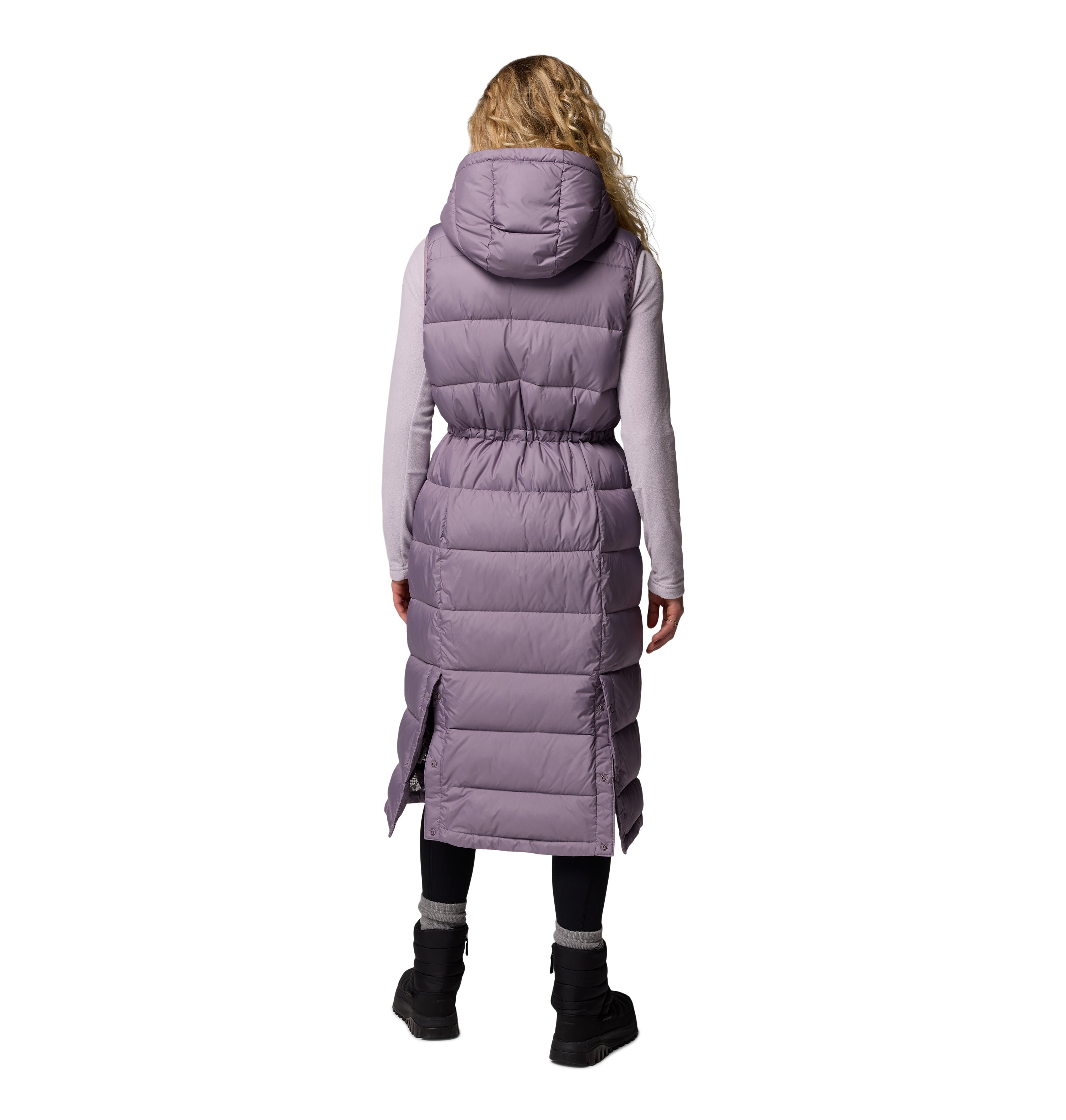 Chaleco para mujer Columbia Pike Lake II Long Vest