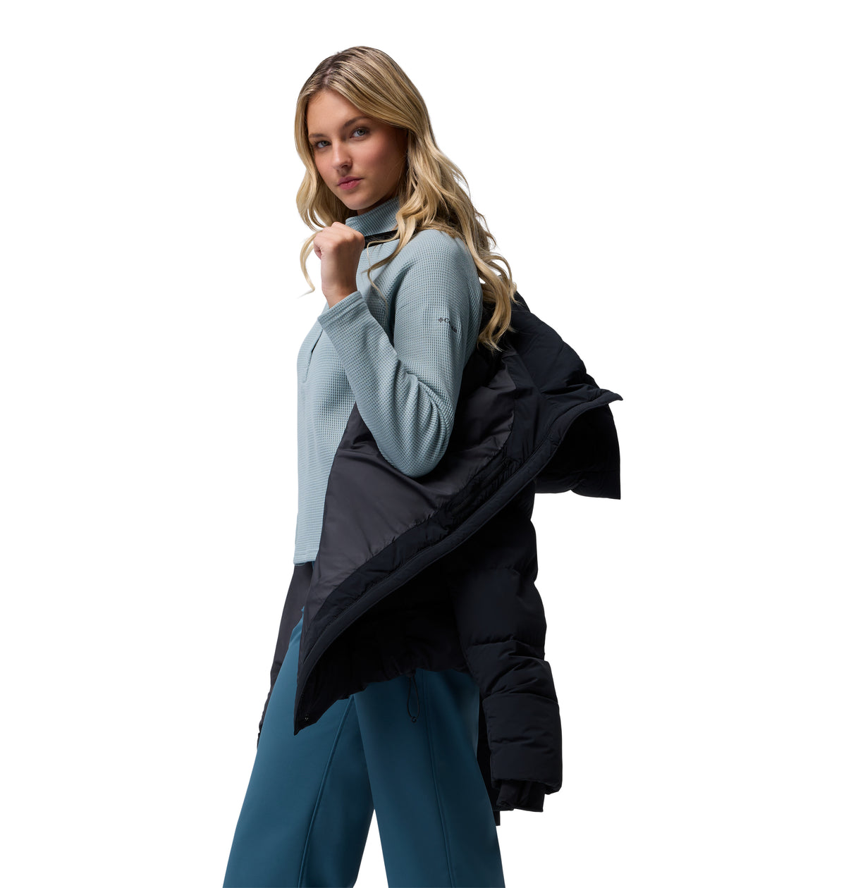 Chamarra para Mujer Columbia Amaze Puff Mid Hooded Jacket