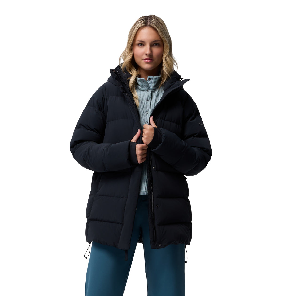 Chamarra para Mujer Columbia Amaze Puff Mid Hooded Jacket