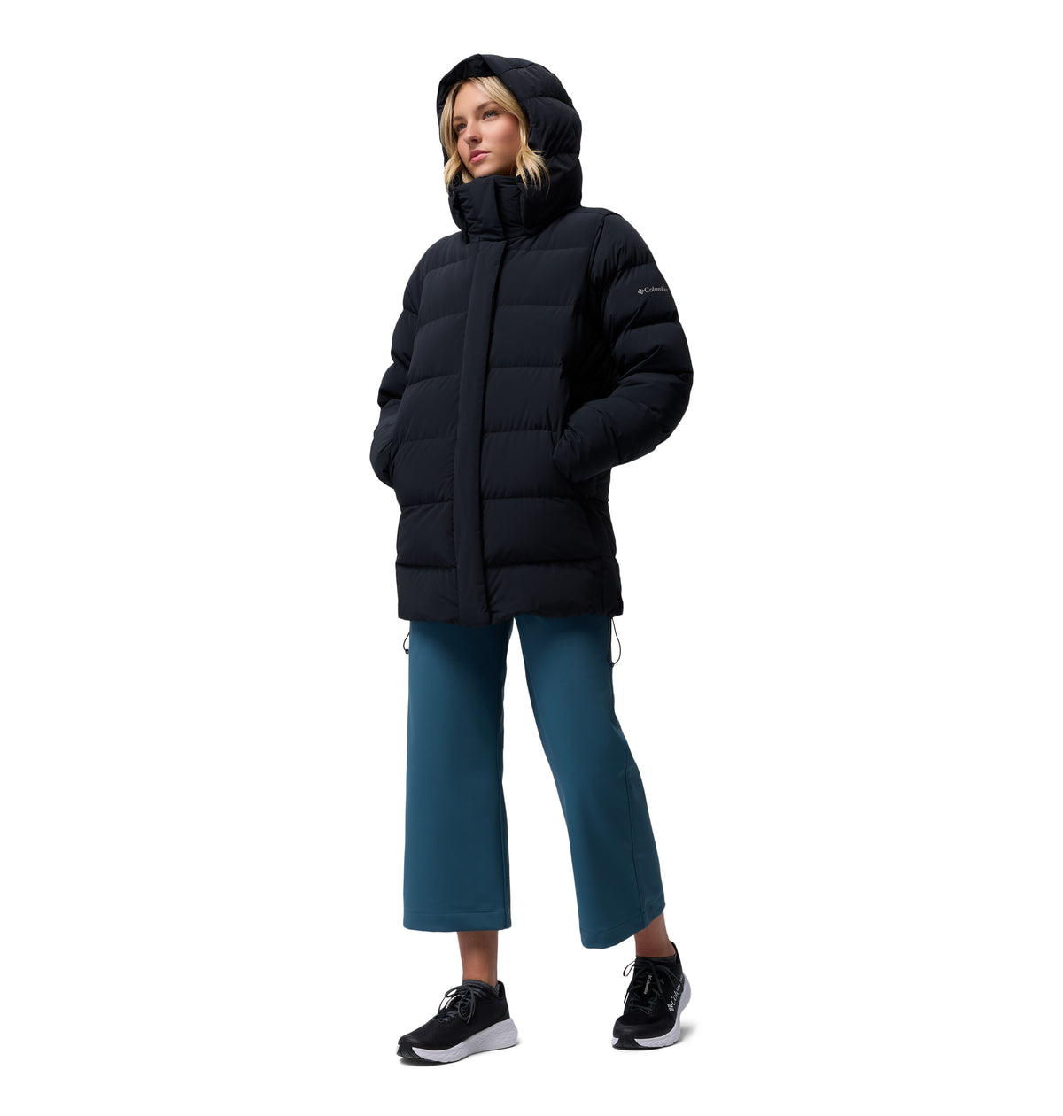 Chamarra para Mujer Columbia Amaze Puff Mid Hooded Jacket