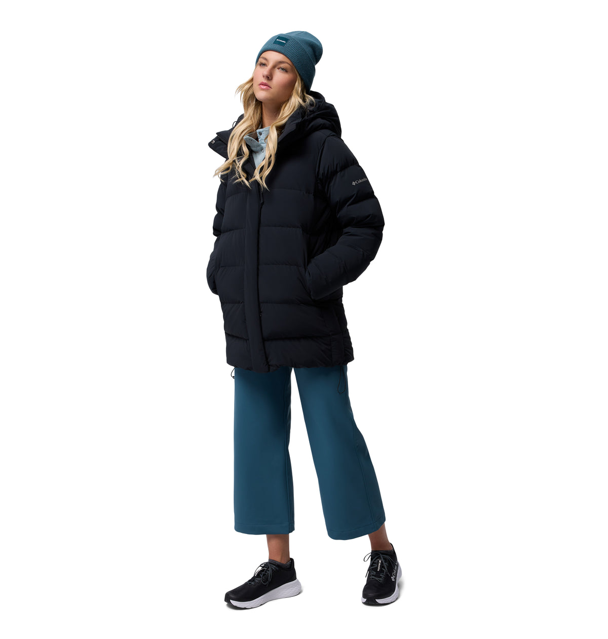Chamarra para Mujer Columbia Amaze Puff Mid Hooded Jacket