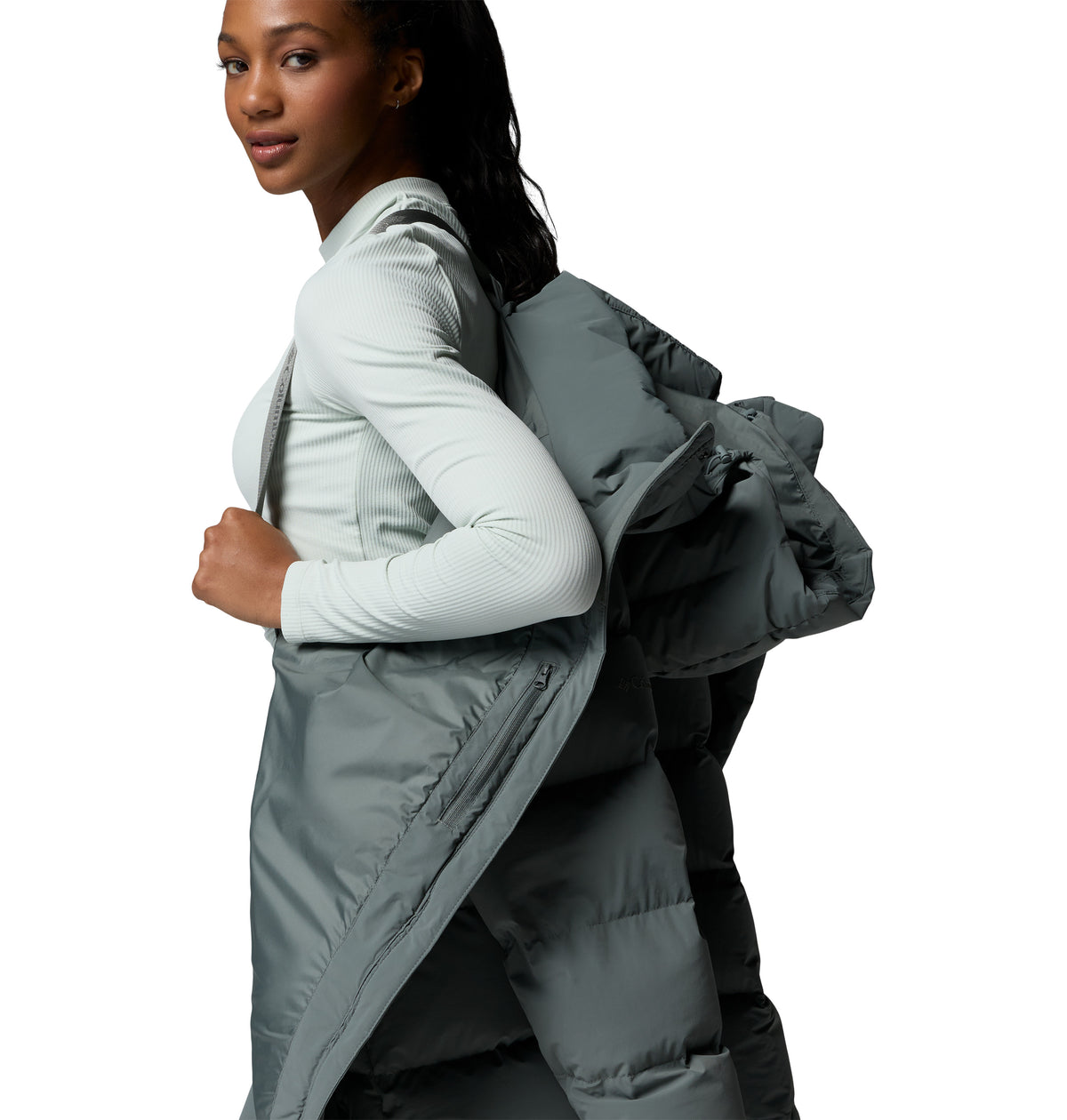 Chamarra para Mujer Columbia Amaze Puff Mid Hooded Jacket