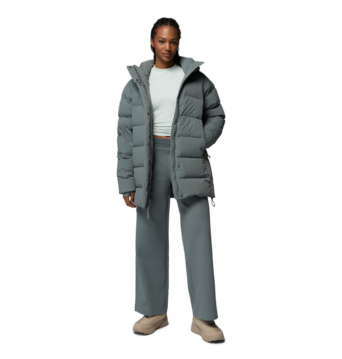 Chamarra para Mujer Columbia Amaze Puff Mid Hooded Jacket
