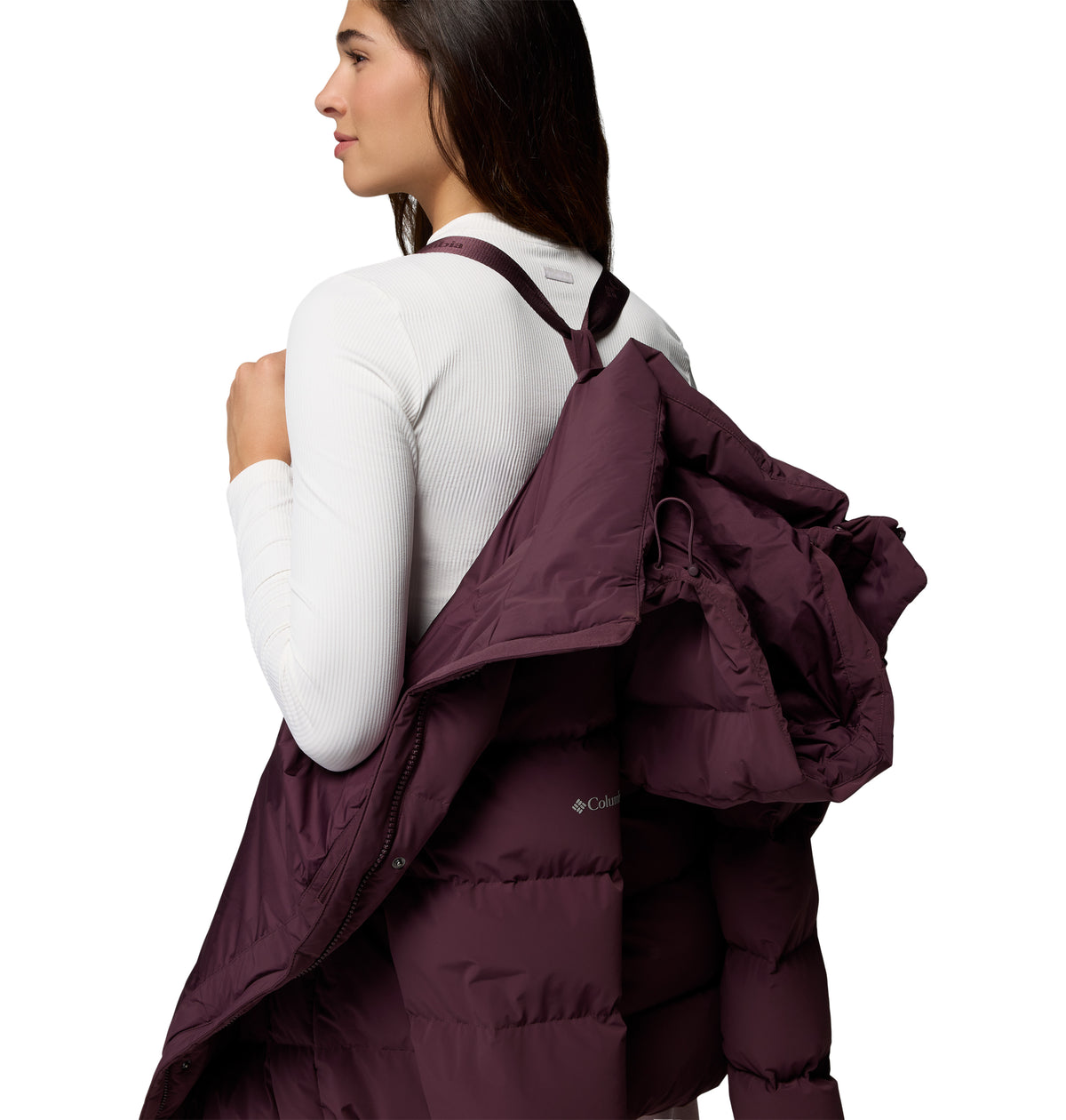 Chamarra para Mujer Columbia Amaze Puff Mid Hooded Jacket