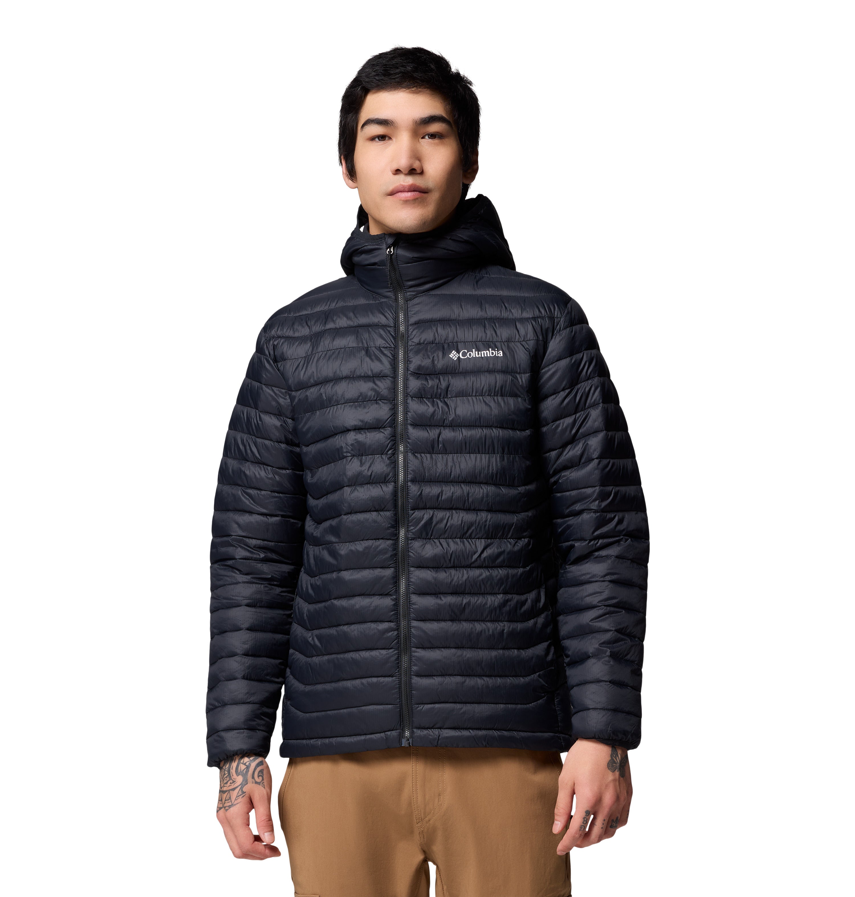 Chamarra con gorro para Hombre Columbia Powder Pass Hooded Jacket