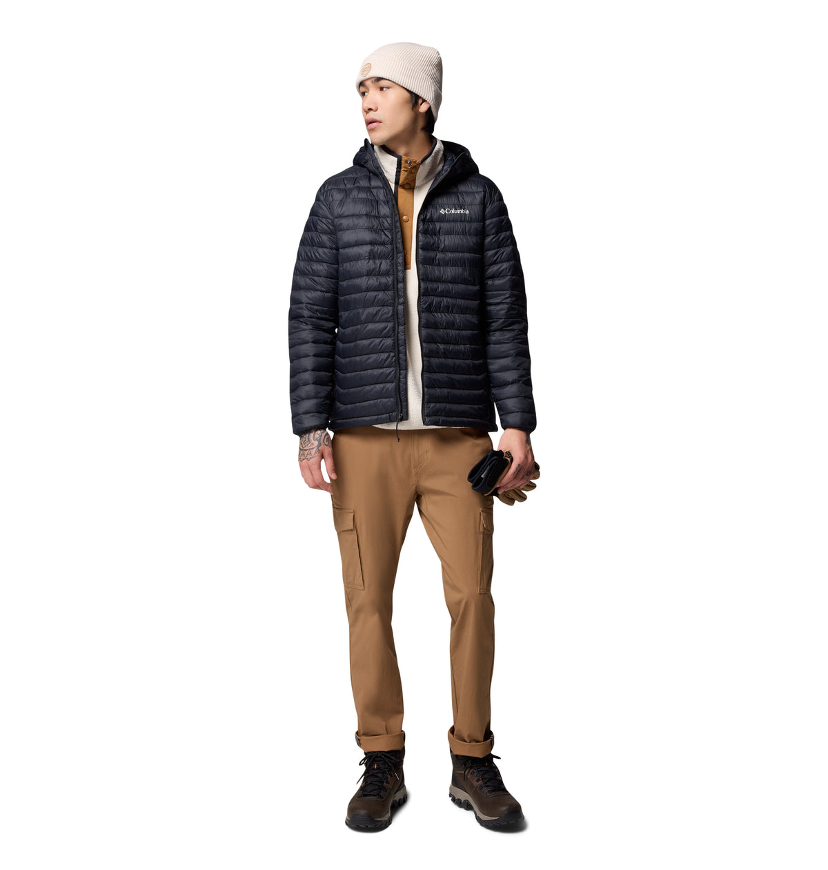 Chamarra con gorro para Hombre Columbia Powder Pass Hooded Jacket