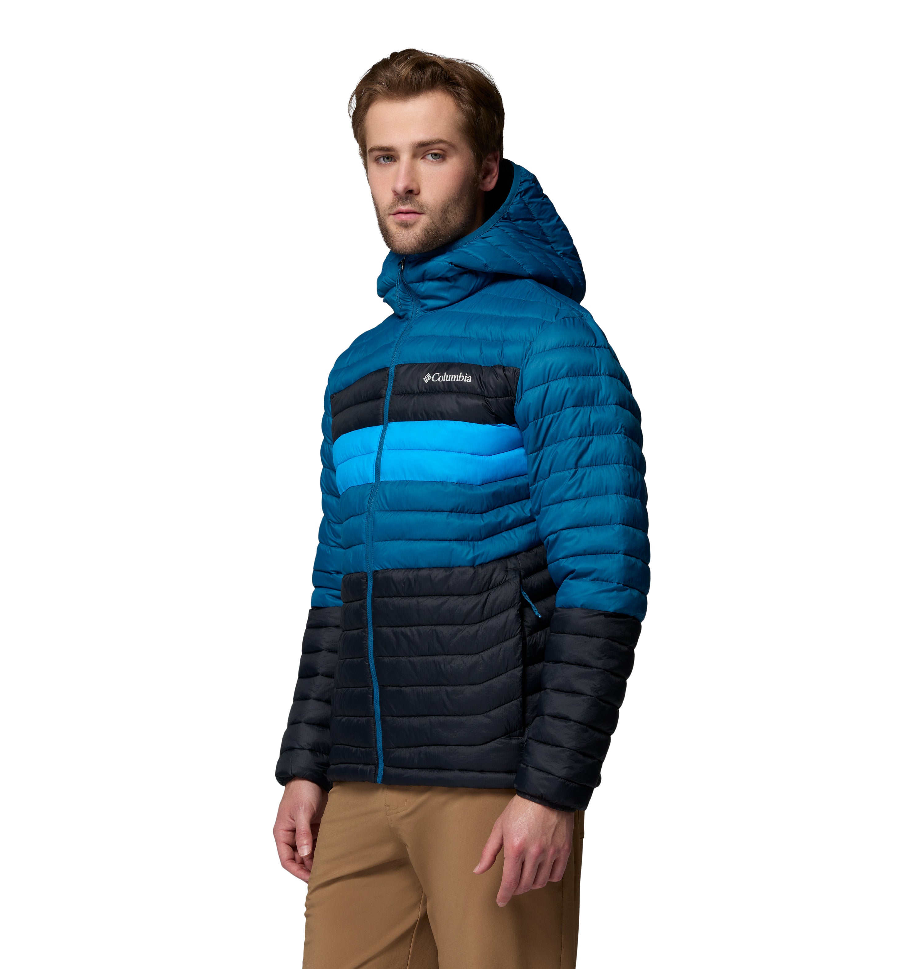 Chamarra con gorro para Hombre Columbia Powder Pass Hooded Jacket