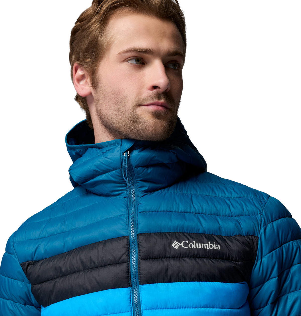 Chamarra con gorro para Hombre Columbia Powder Pass Hooded Jacket
