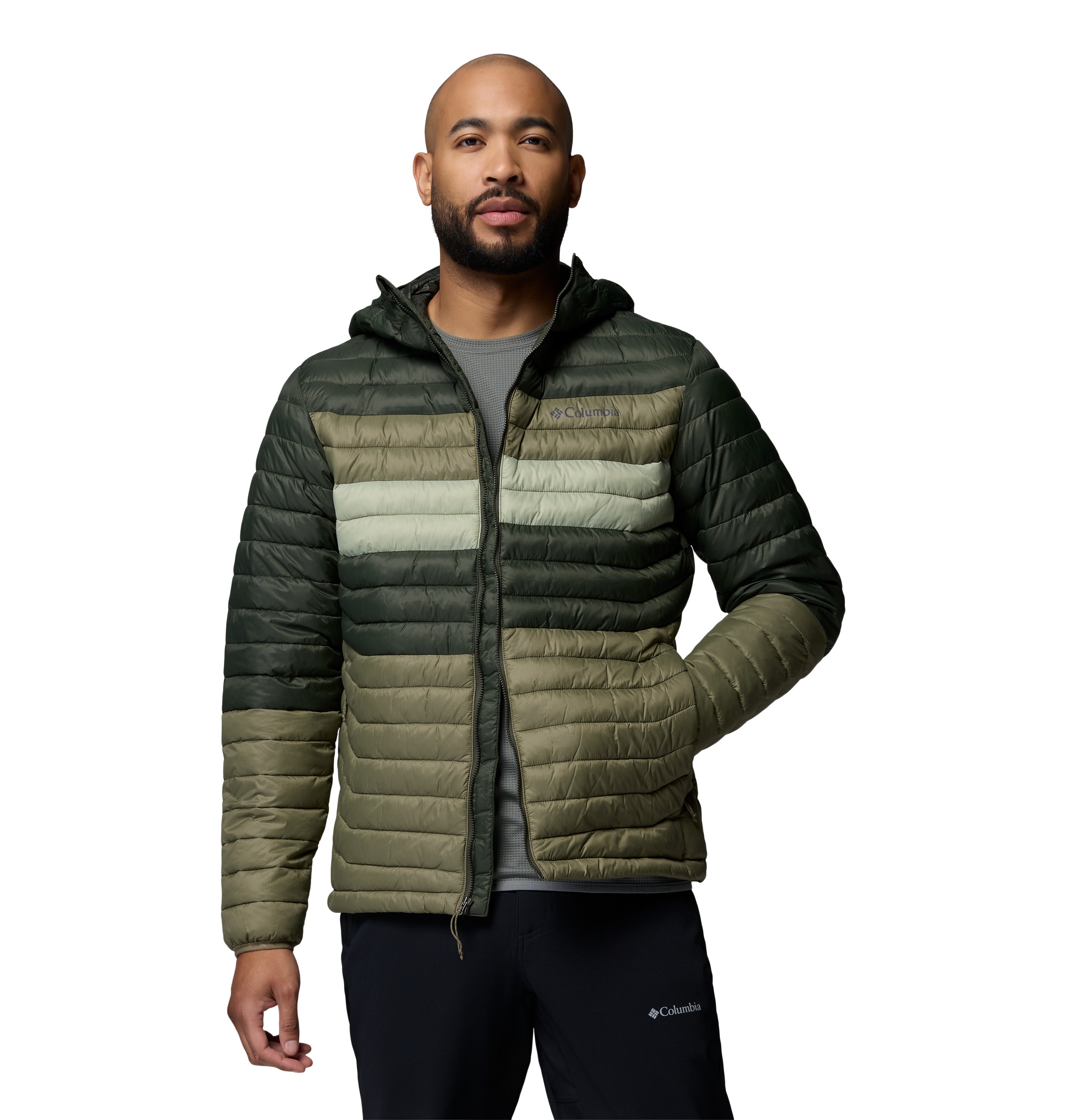 Chamarra con gorro para Hombre Columbia Powder Pass Hooded Jacket