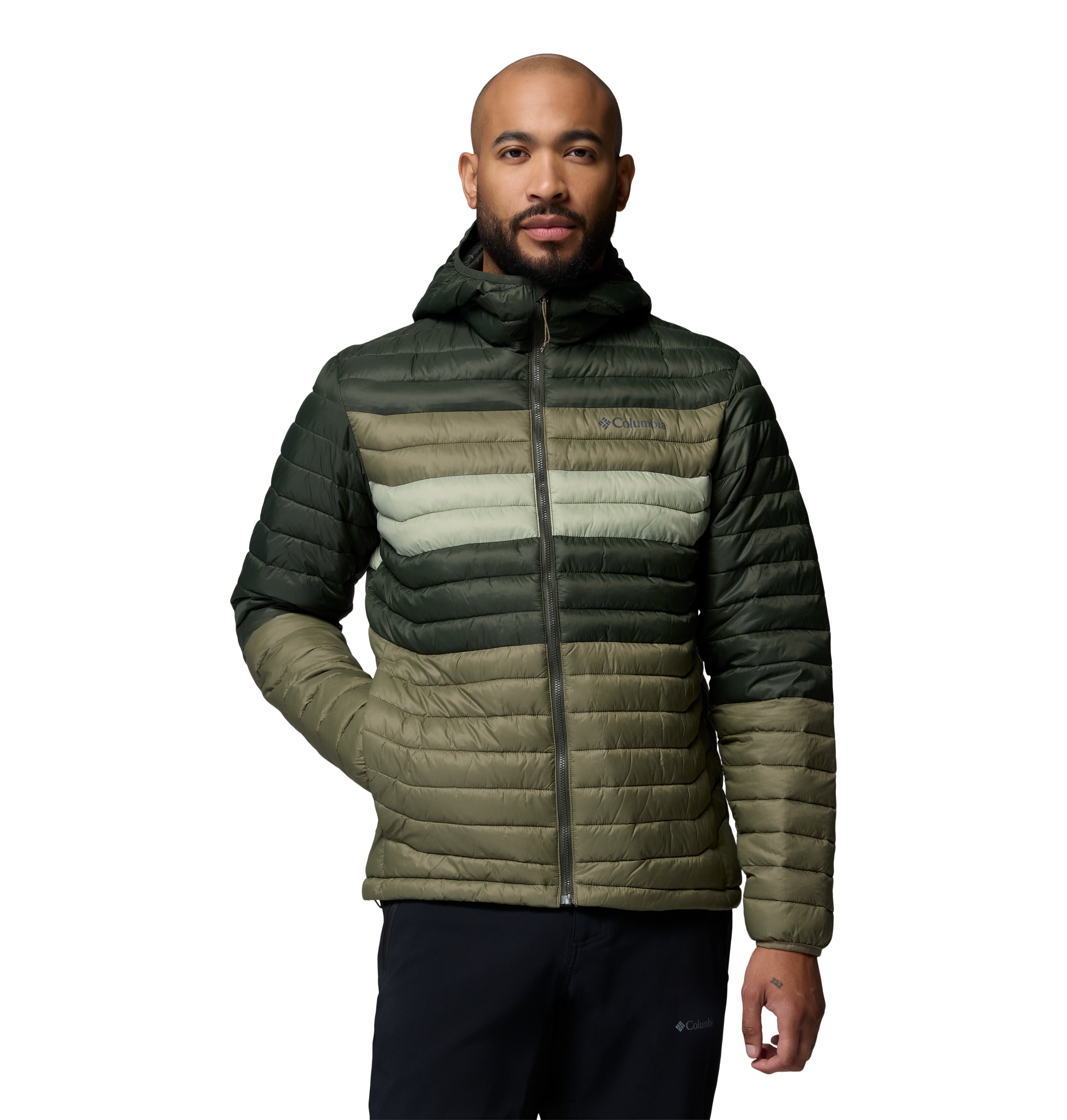 Chamarra con gorro para Hombre Columbia Powder Pass Hooded Jacket