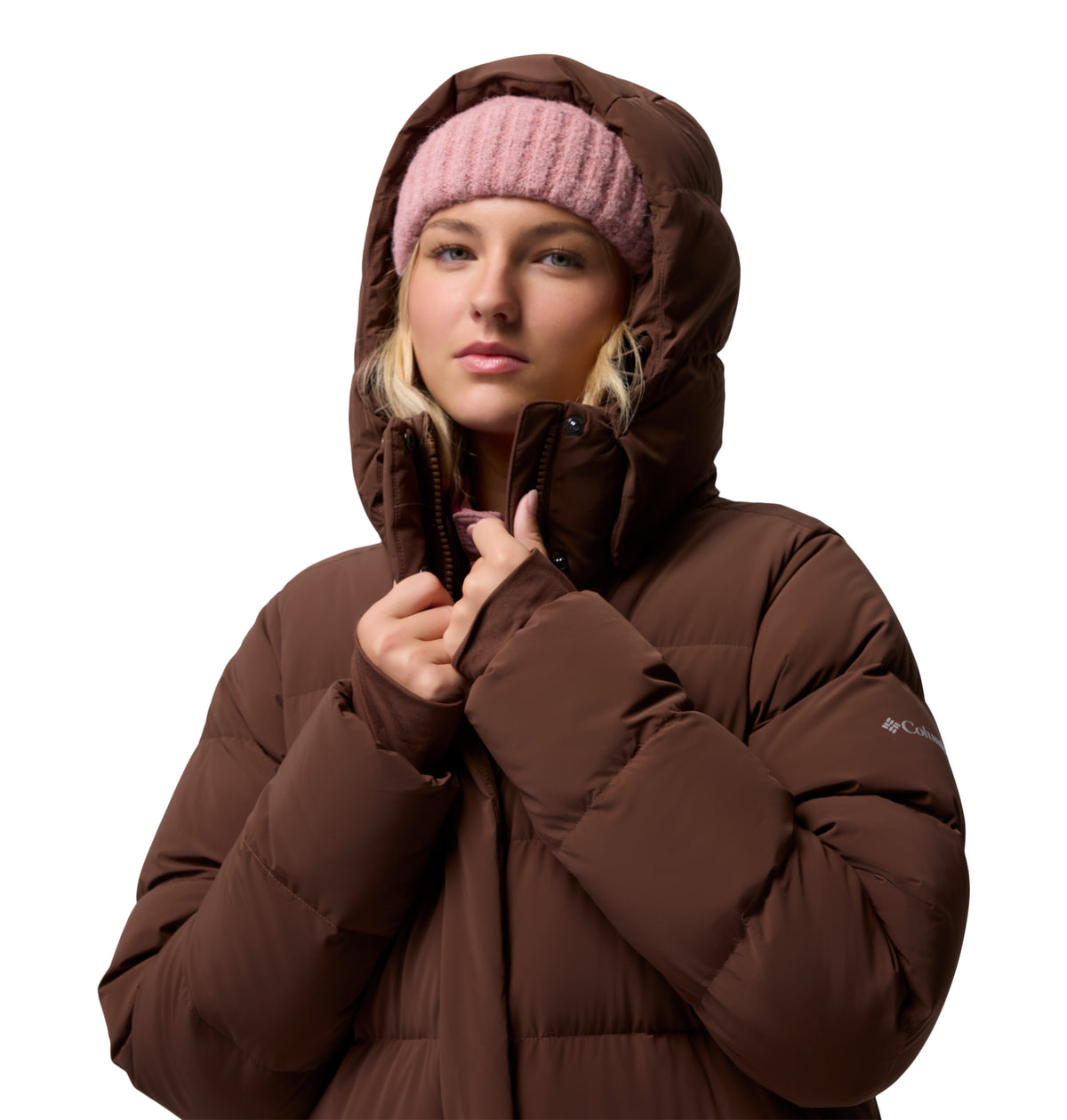 Chamarra para Mujer Columbia Amaze Puff Long Hooded Jacket