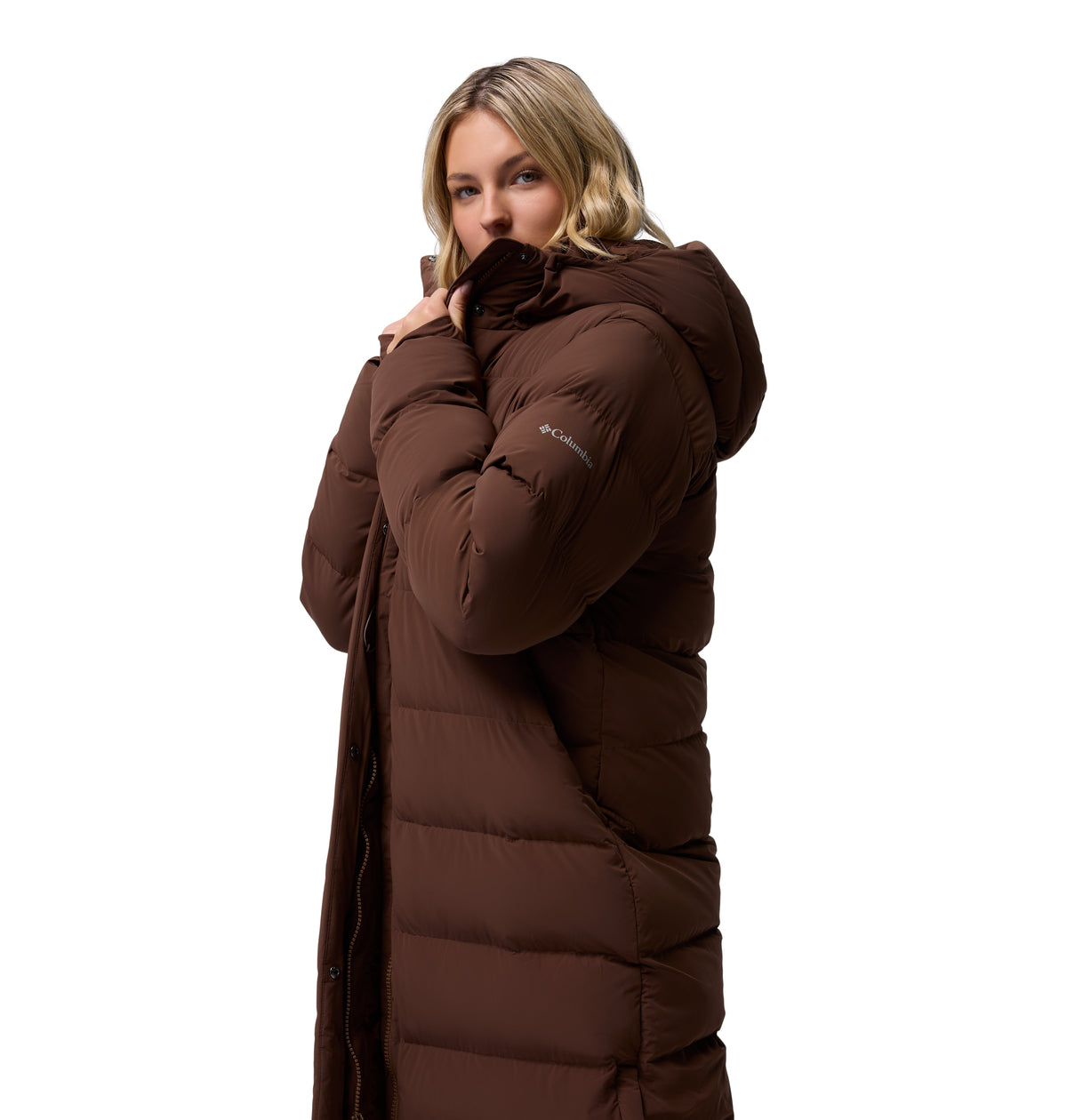 Chamarra para Mujer Columbia Amaze Puff Long Hooded Jacket