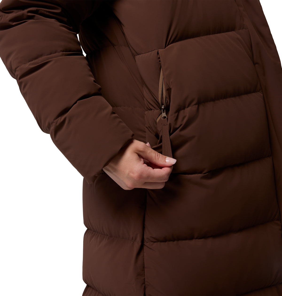 Chamarra para Mujer Columbia Amaze Puff Long Hooded Jacket