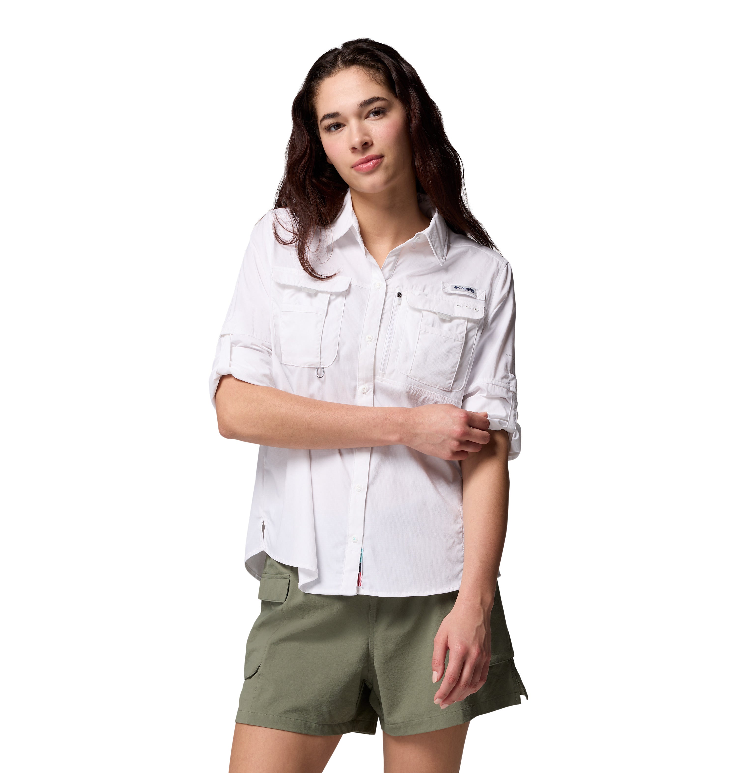 Camisa de manga larga para mujer Columbia Bahama Elite