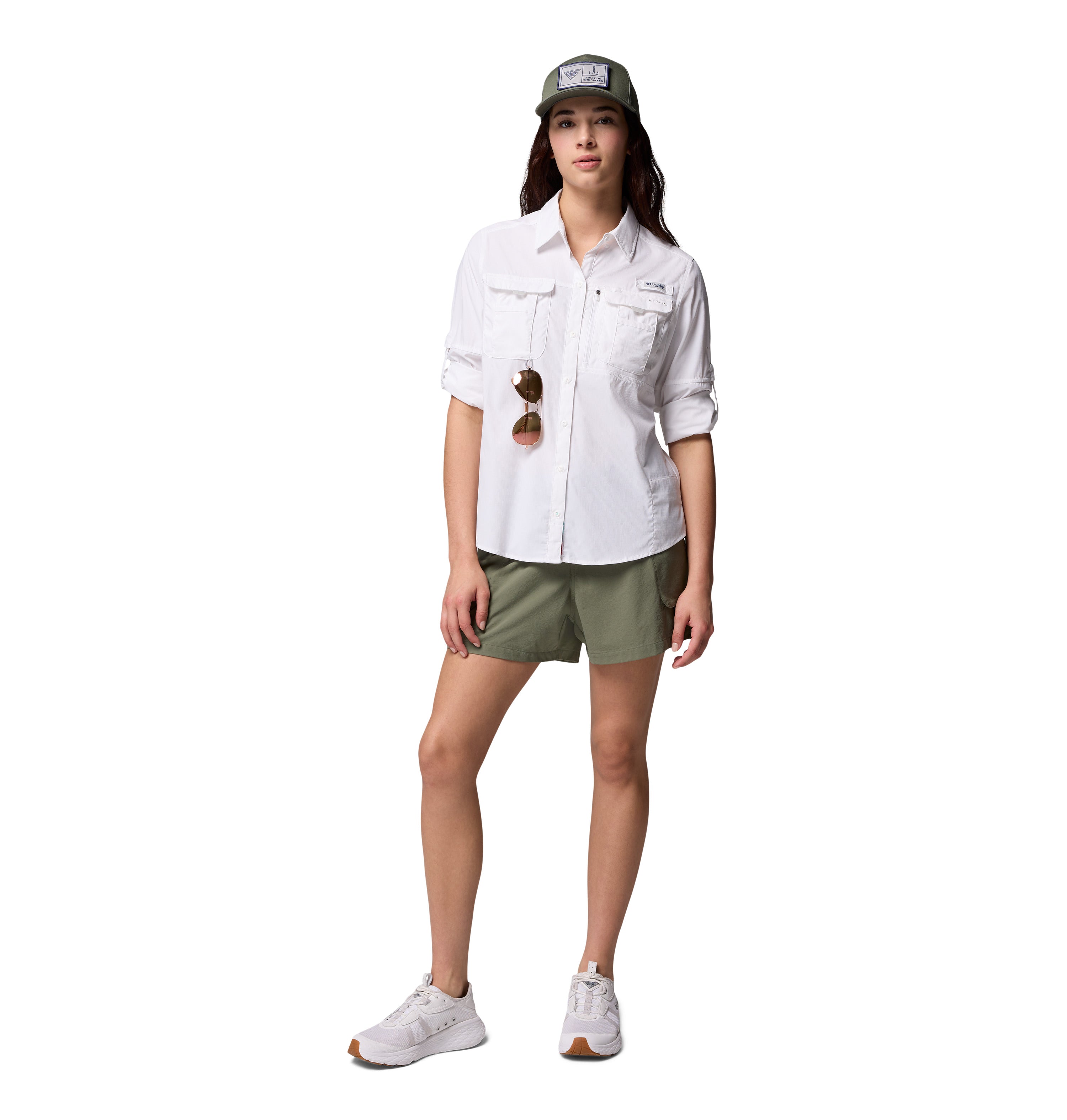 Camisa de manga larga para mujer Columbia Bahama Elite