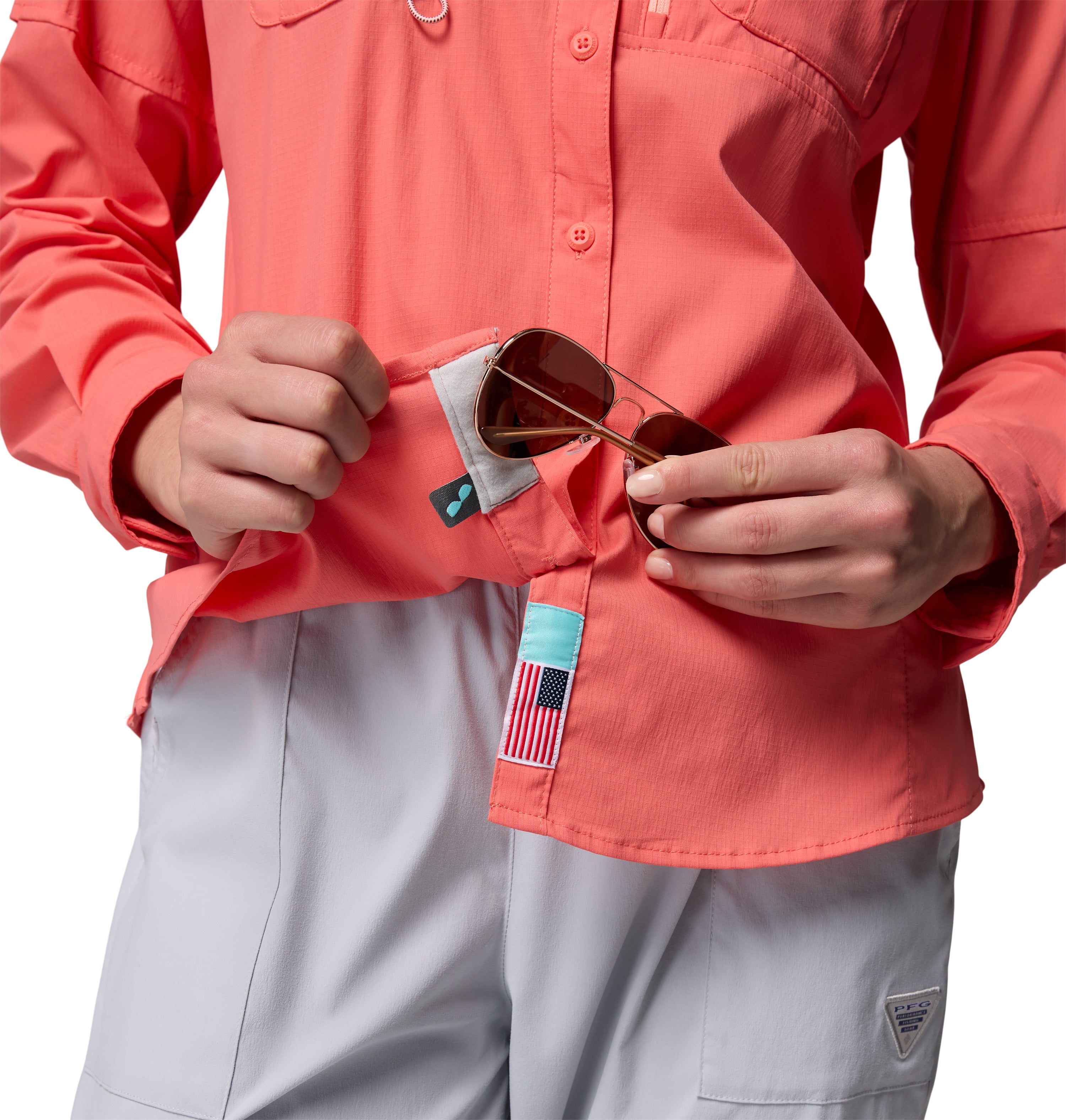 Camisa de manga larga para mujer Columbia Bahama Elite