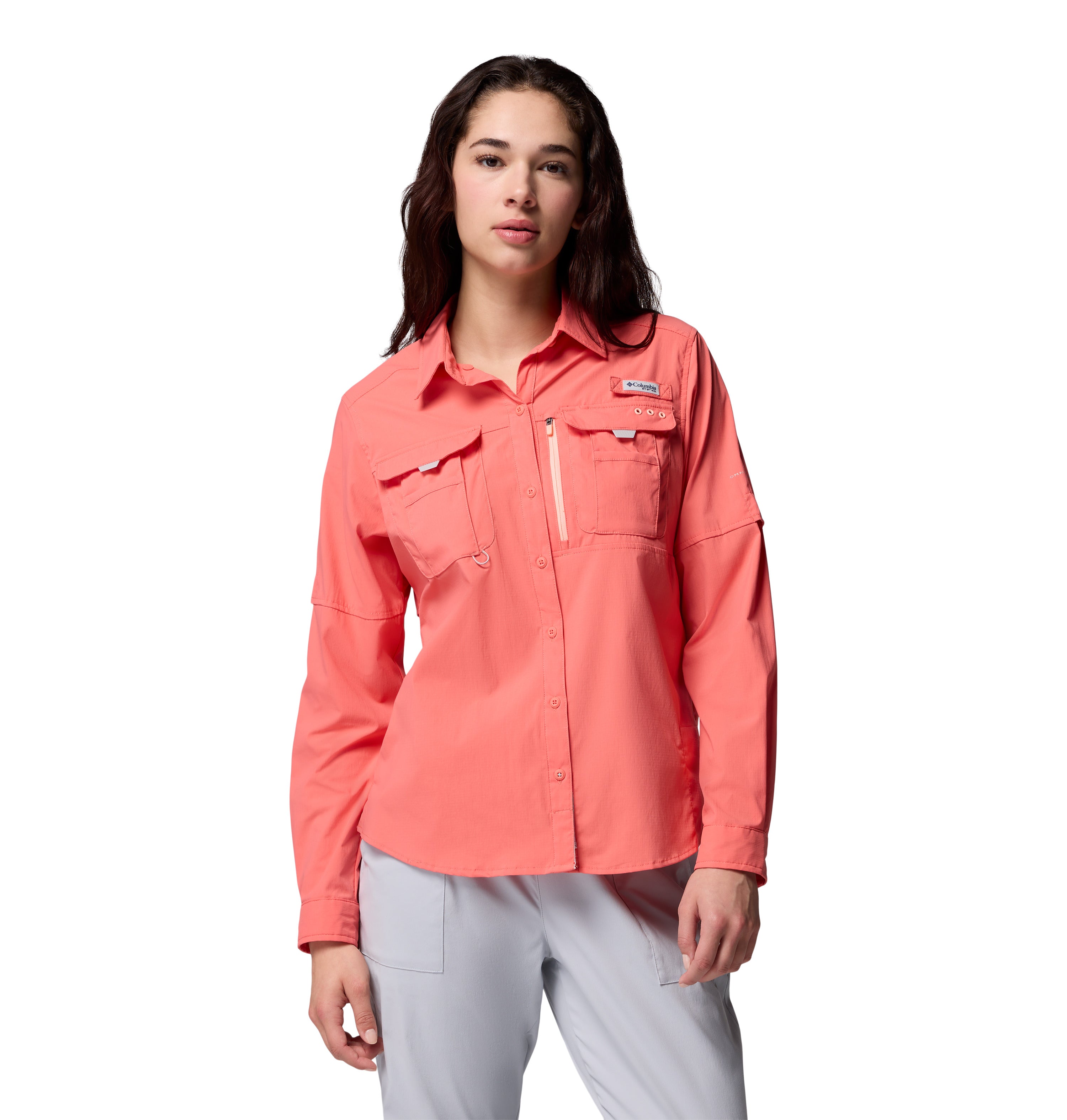 Camisa de manga larga para mujer Columbia Bahama Elite