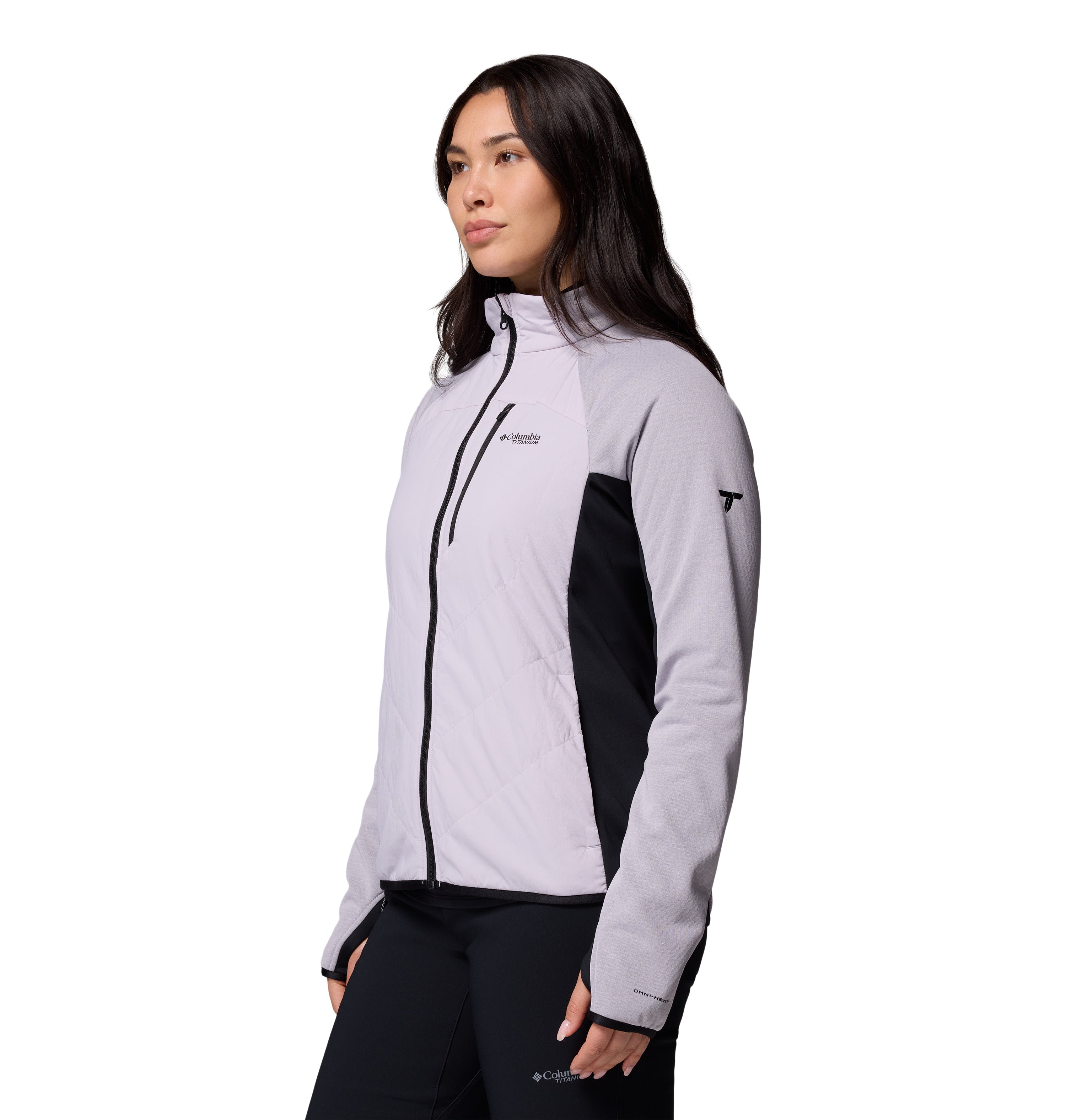 Chamarra para mujer Columbia Arctic Crest Hybrid Full Zip