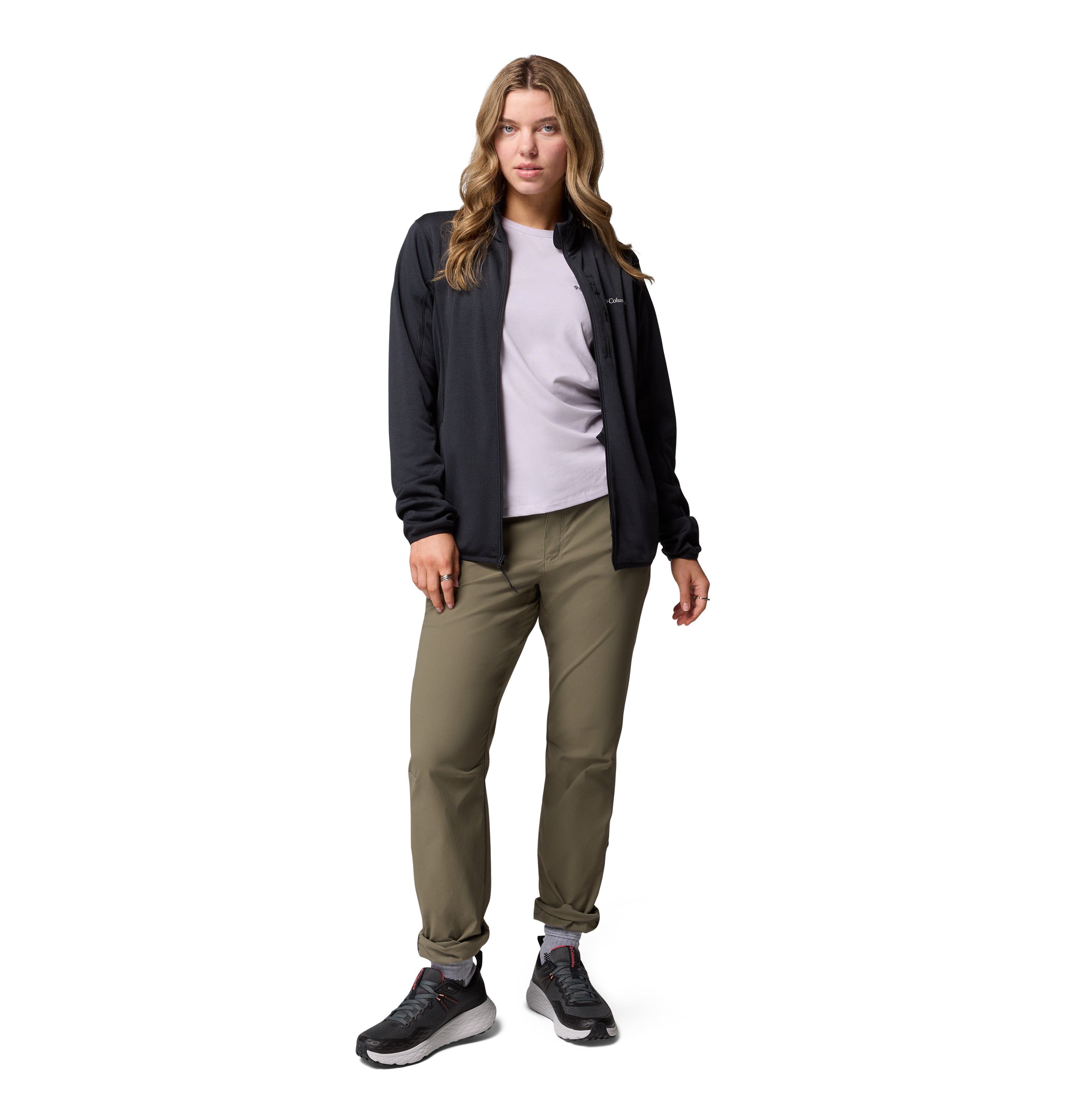 Chamarra para Mujer Columbia Essential Hike Grid Fleece Full Zip