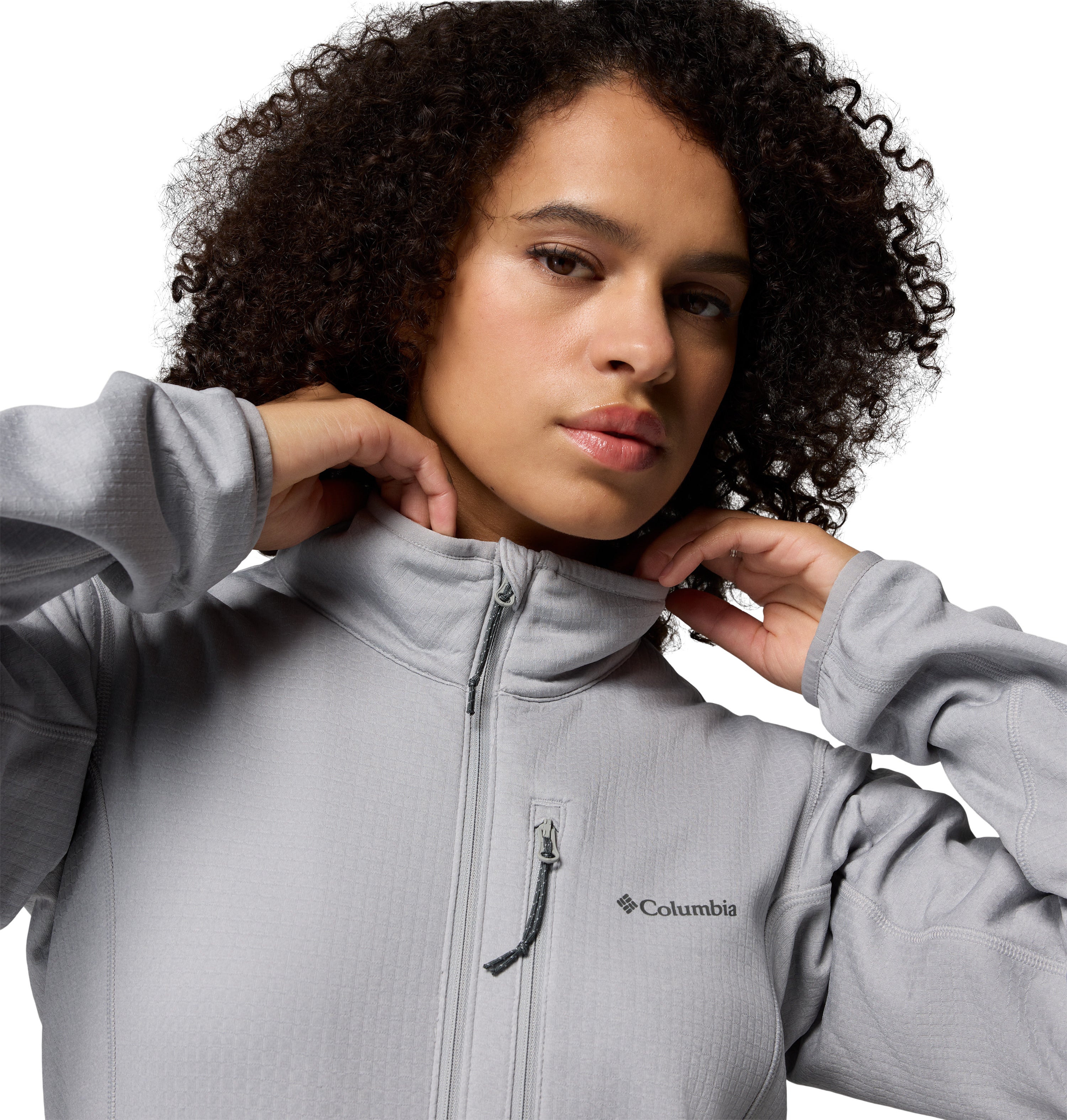 Chamarra para Mujer Columbia Essential Hike Grid Fleece Full Zip