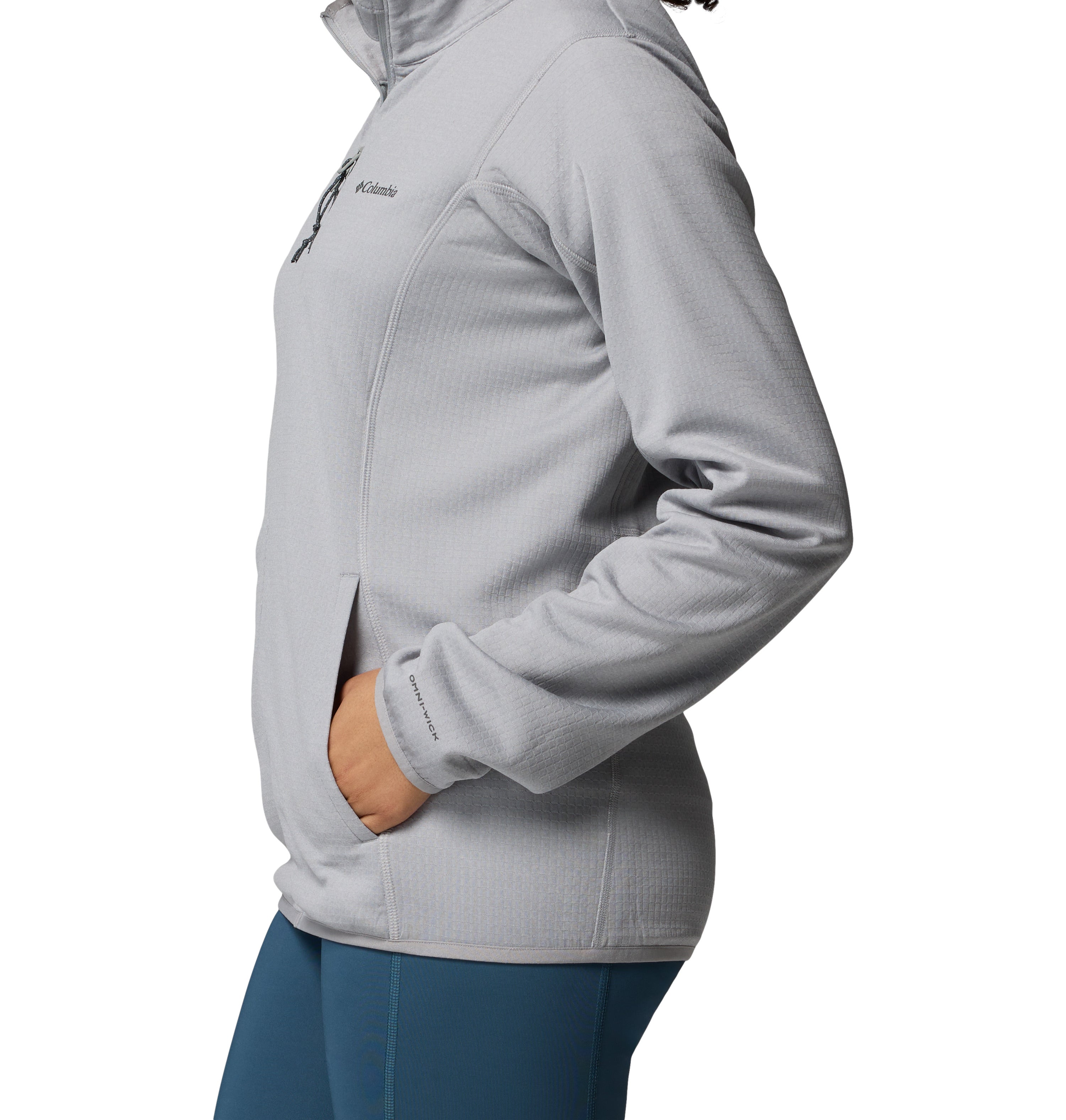 Chamarra para Mujer Columbia Essential Hike Grid Fleece Full Zip