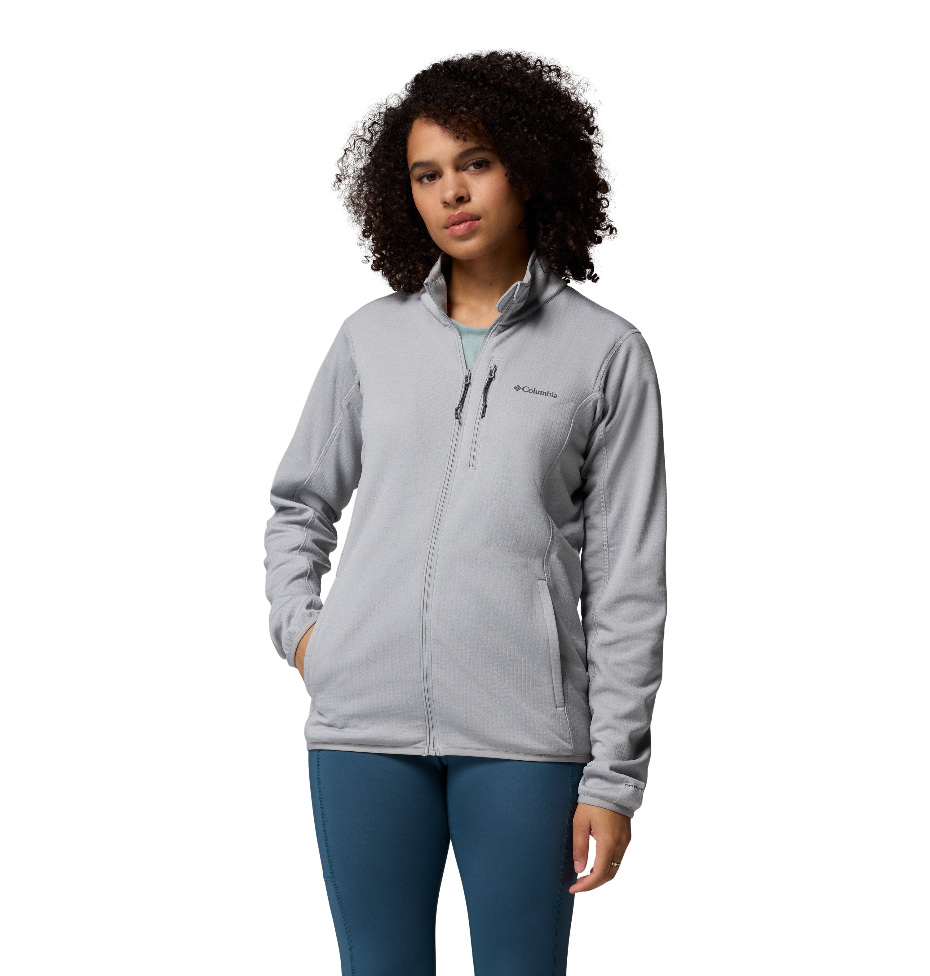 Chamarra para Mujer Columbia Essential Hike Grid Fleece Full Zip