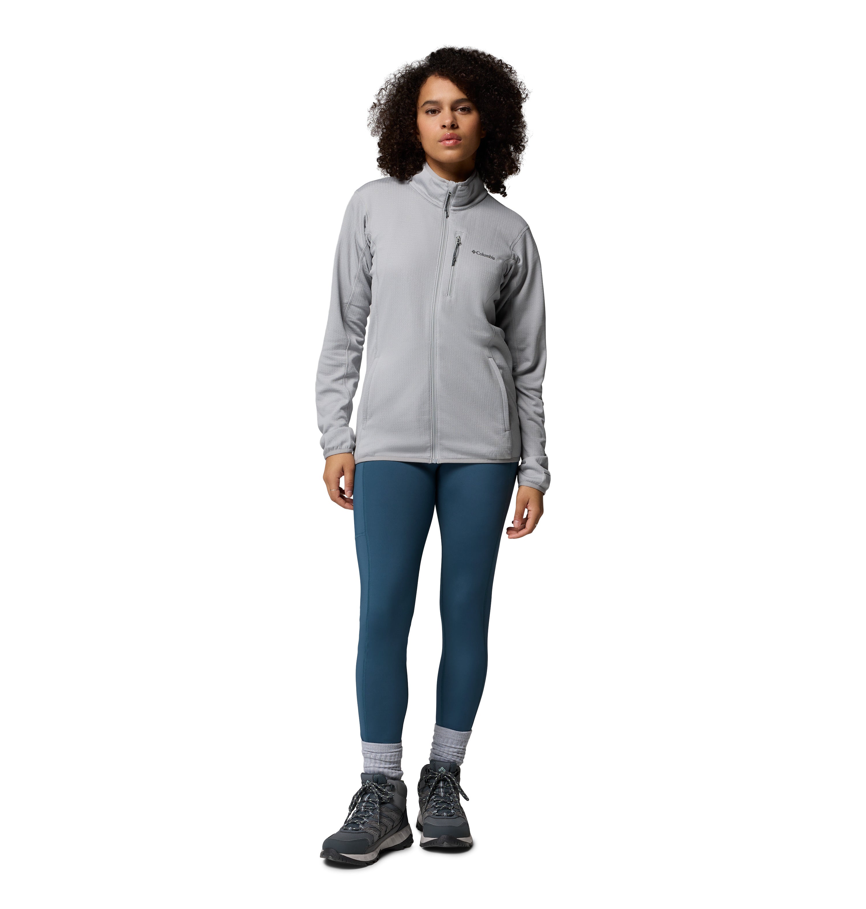 Chamarra para Mujer Columbia Essential Hike Grid Fleece Full Zip
