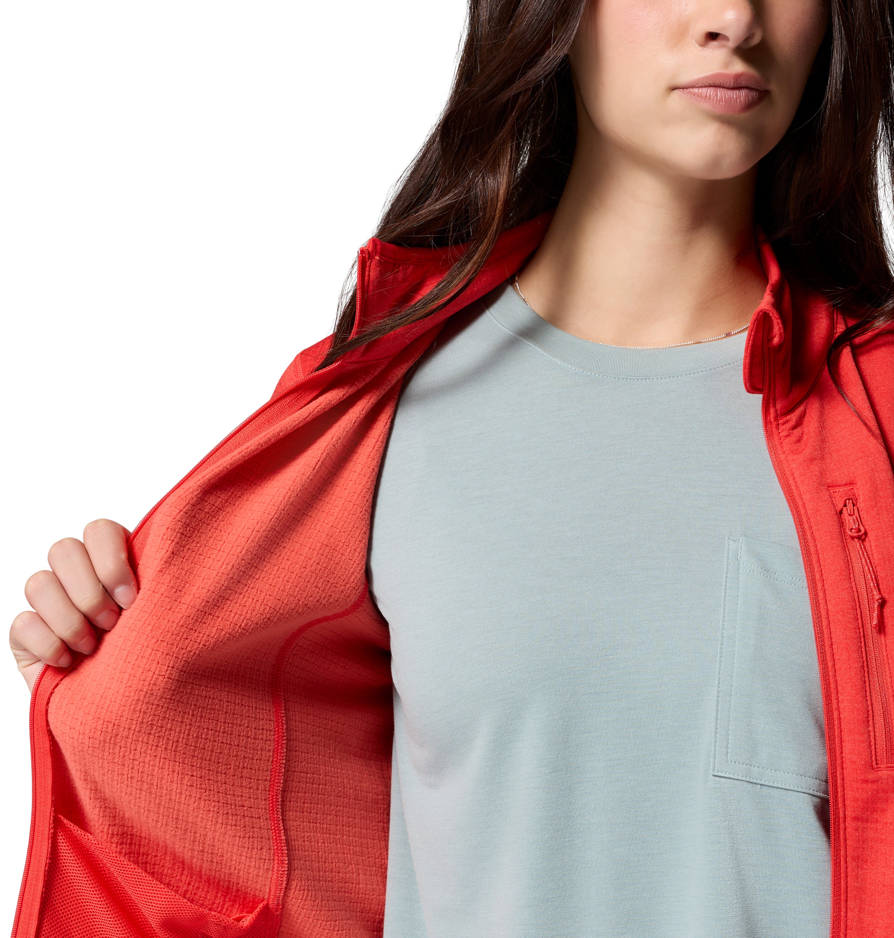 Chamarra para Mujer Columbia Essential Hike Grid Fleece Full Zip