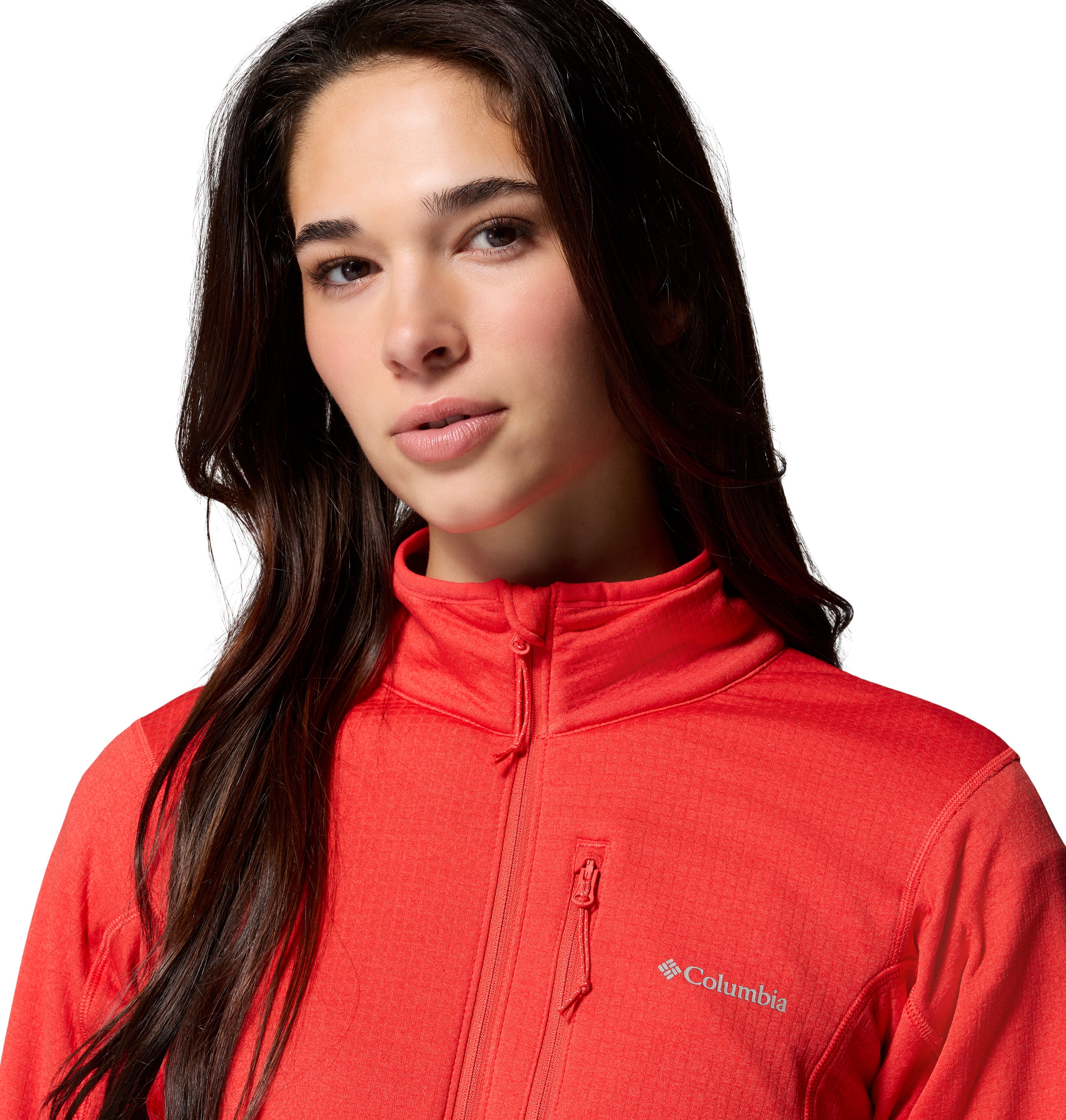 Chamarra para Mujer Columbia Essential Hike Grid Fleece Full Zip