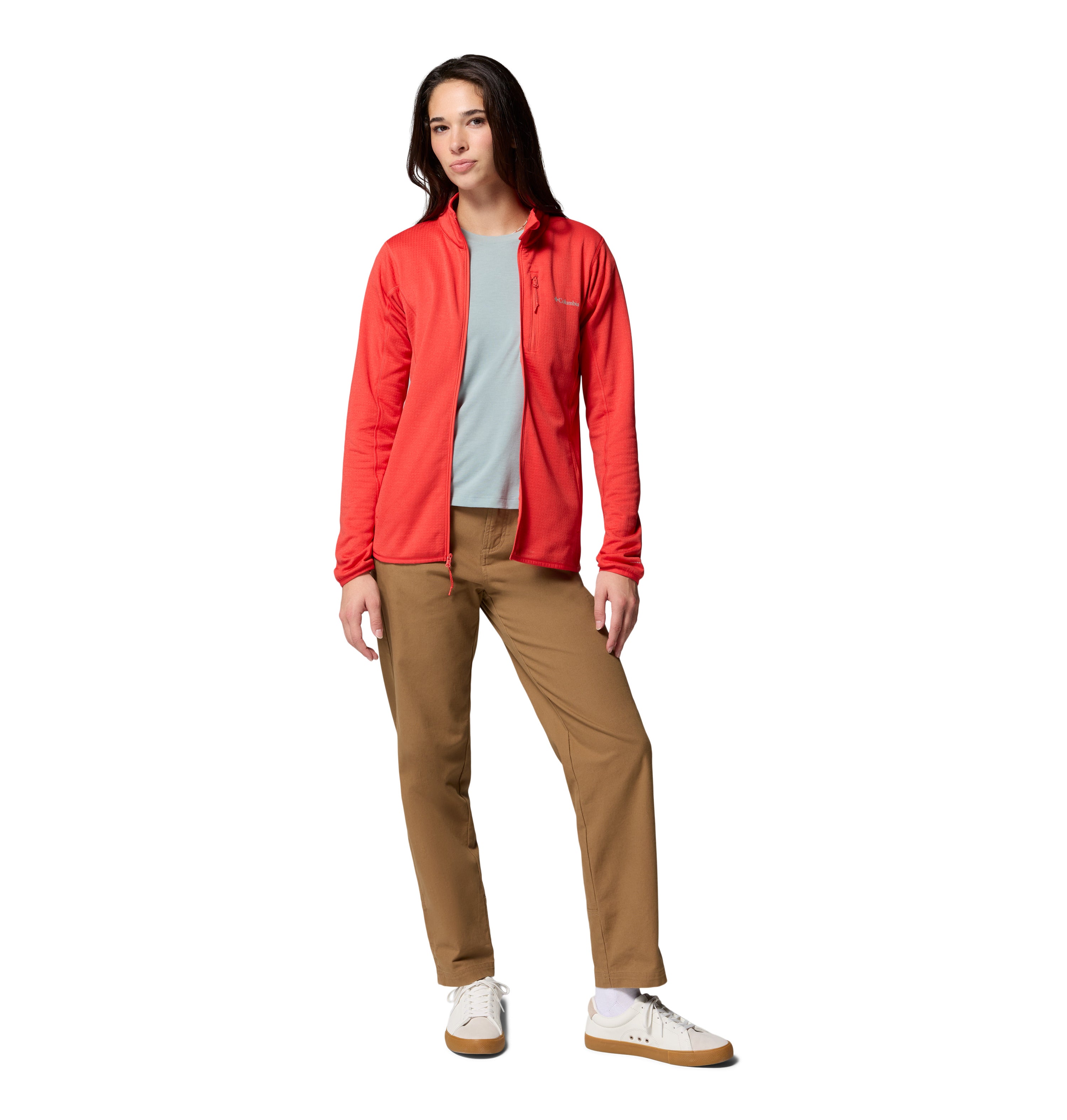 Chamarra para Mujer Columbia Essential Hike Grid Fleece Full Zip