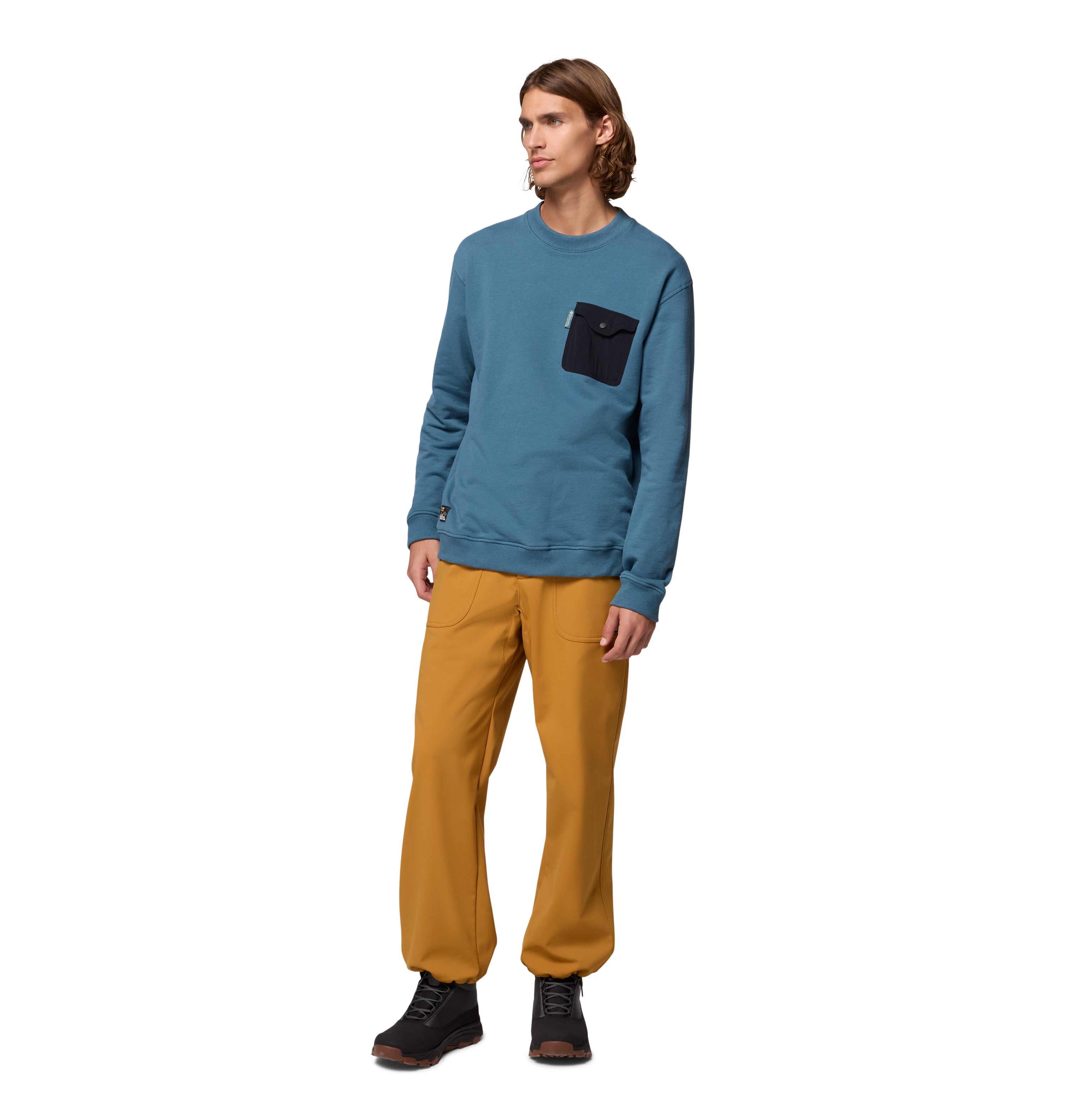 Sudadera para hombre Columbia High Cascades French Terry LS