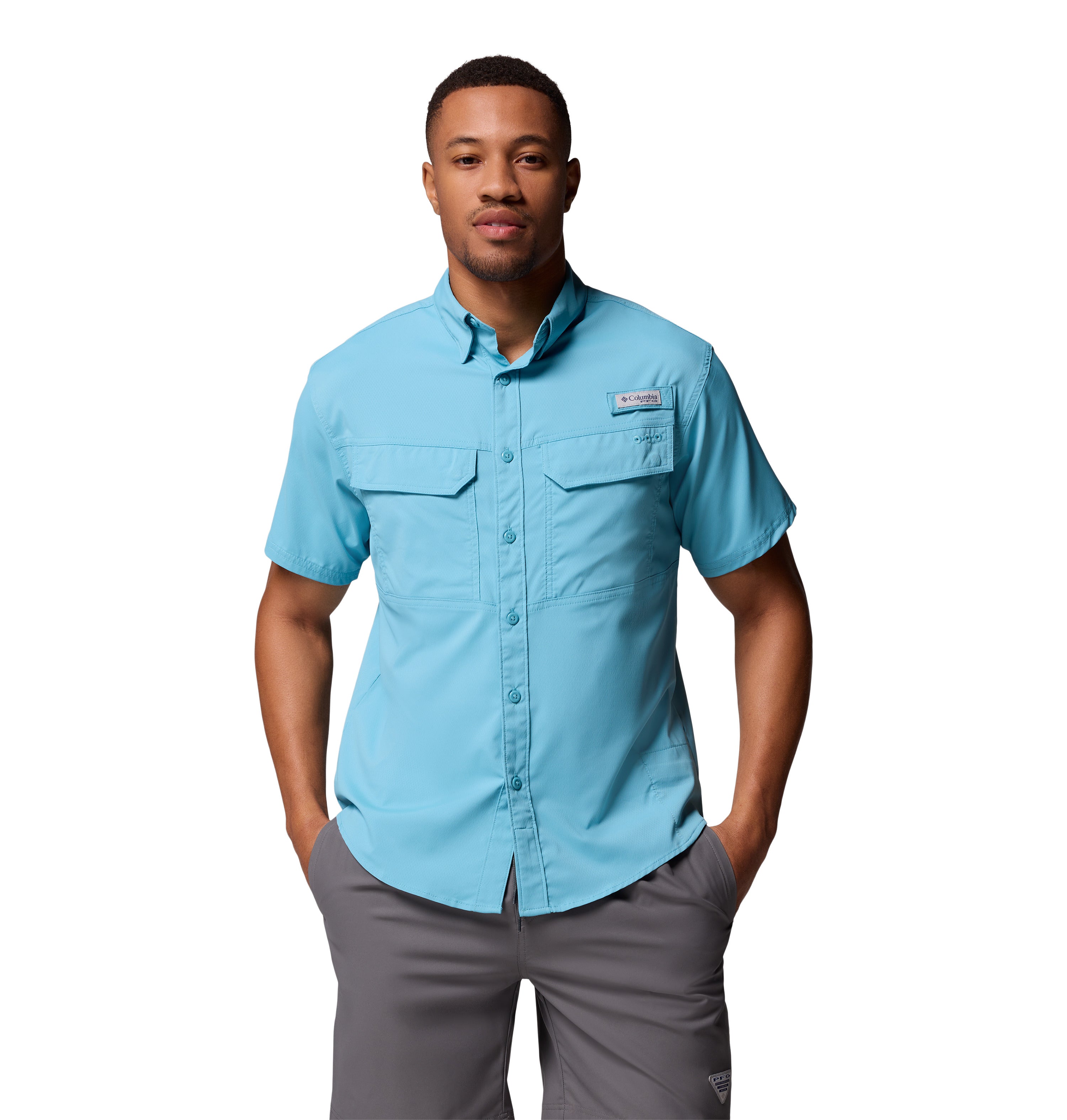 Camisa de manga corta para hombre Columbia Skiff Guide II