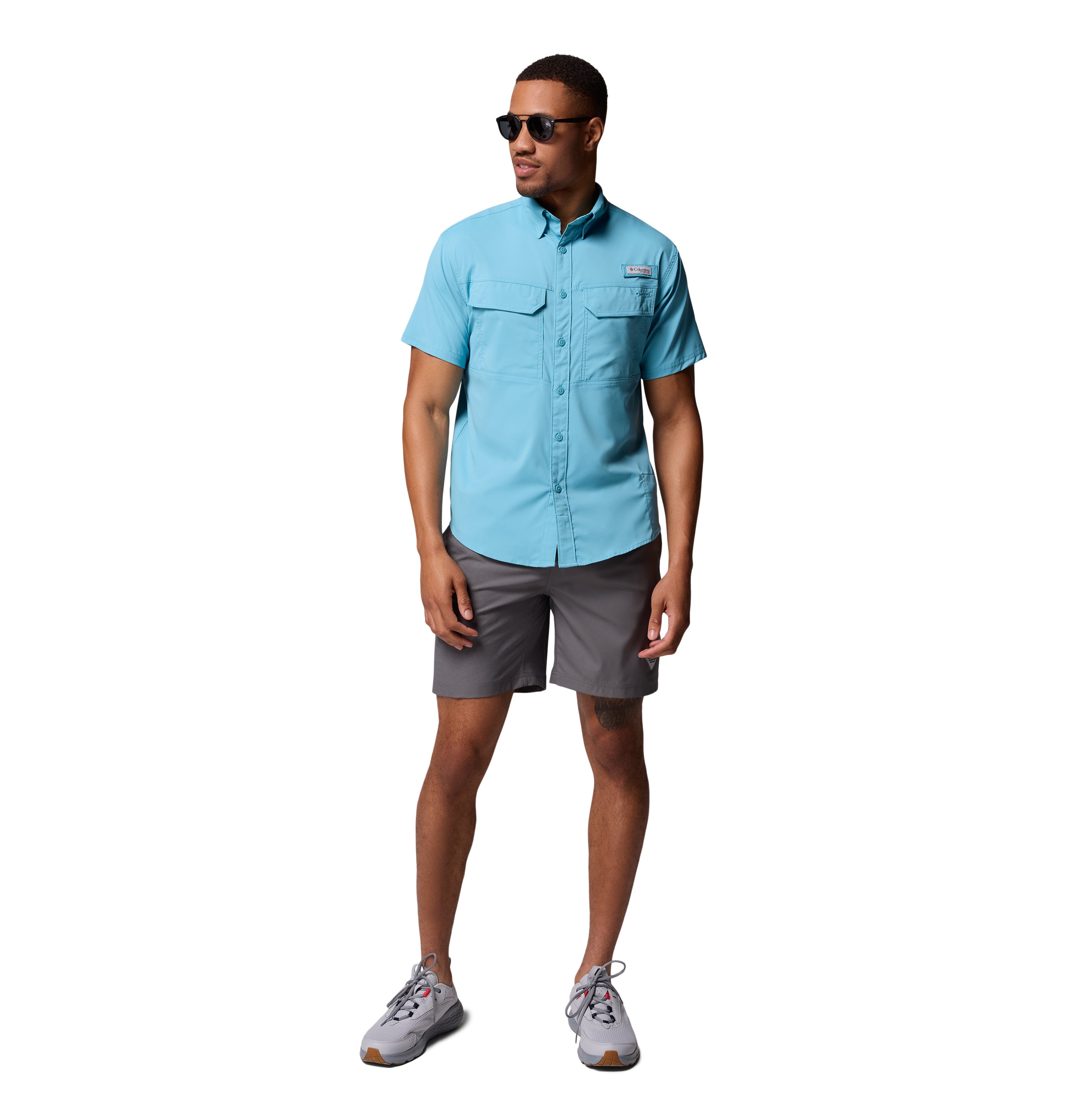 Camisa de manga corta para hombre Columbia Skiff Guide II