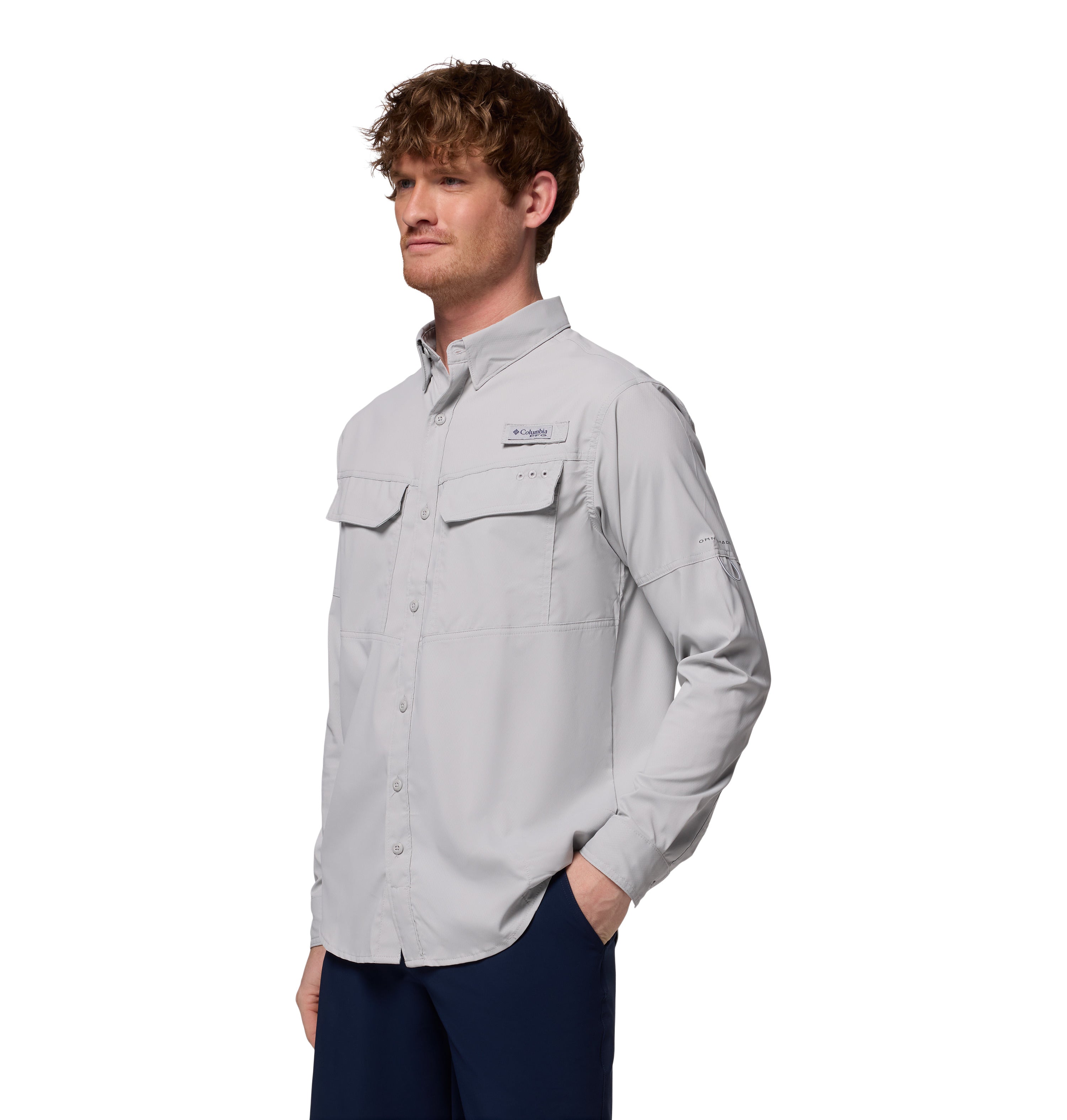 Camisa de manga larga para hombre Columbia Skiff Guide II