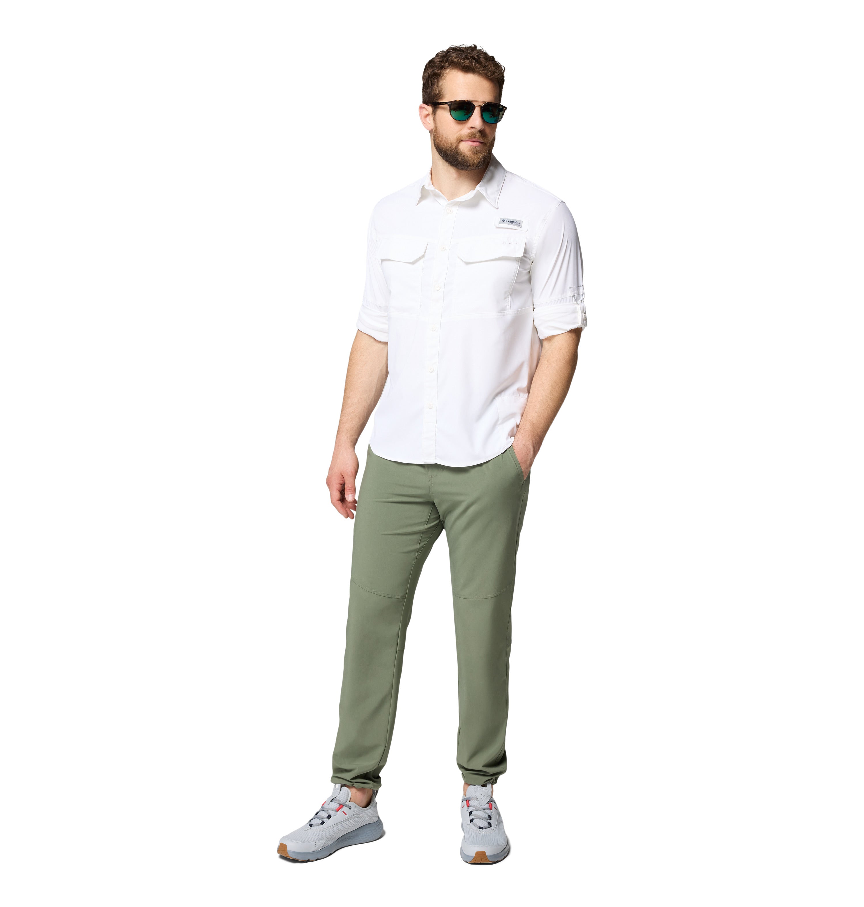 Camisa de manga larga para hombre Columbia Skiff Guide II