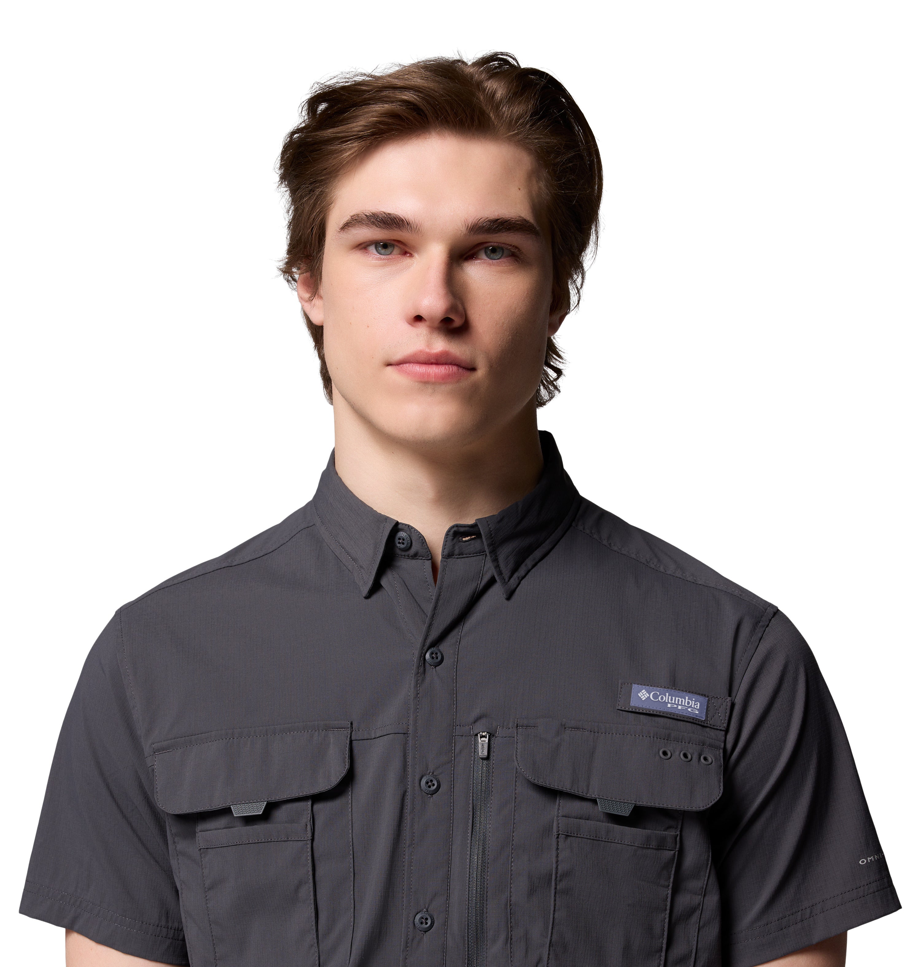 Camisa de manga corta para hombre Columbia Bahama Elite