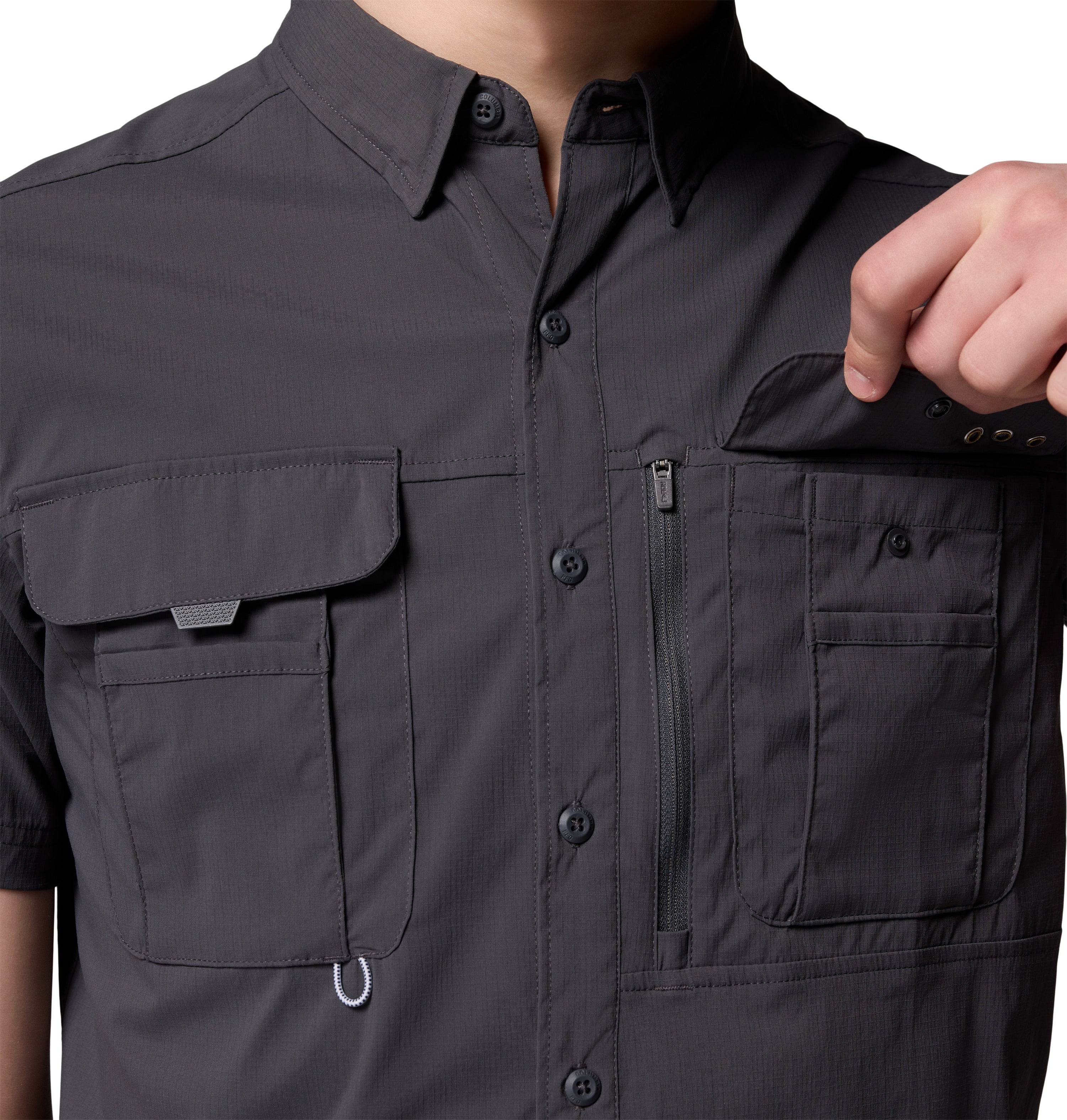 Camisa de manga corta para hombre Columbia Bahama Elite