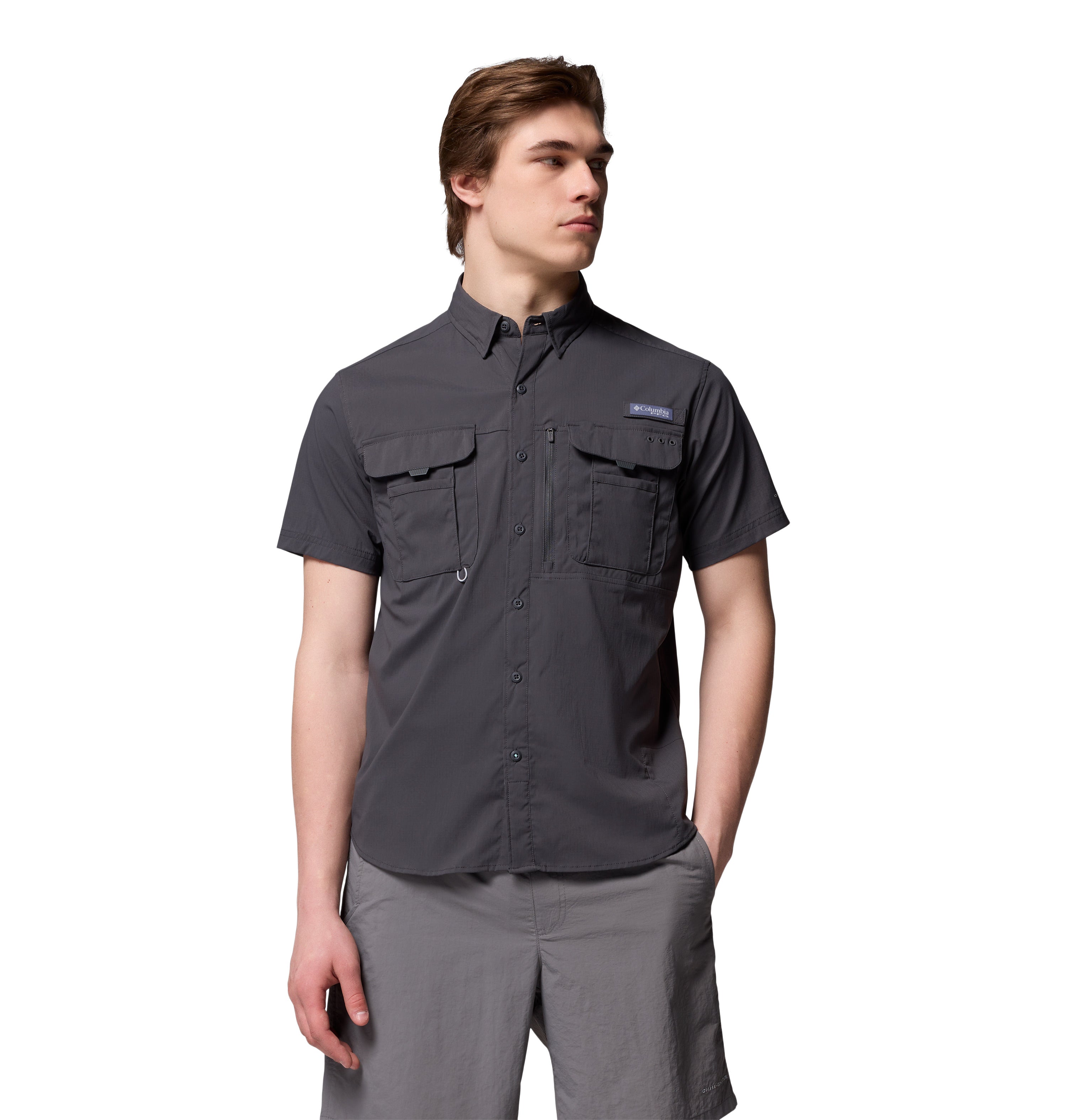 Camisa de manga corta para hombre Columbia Bahama Elite