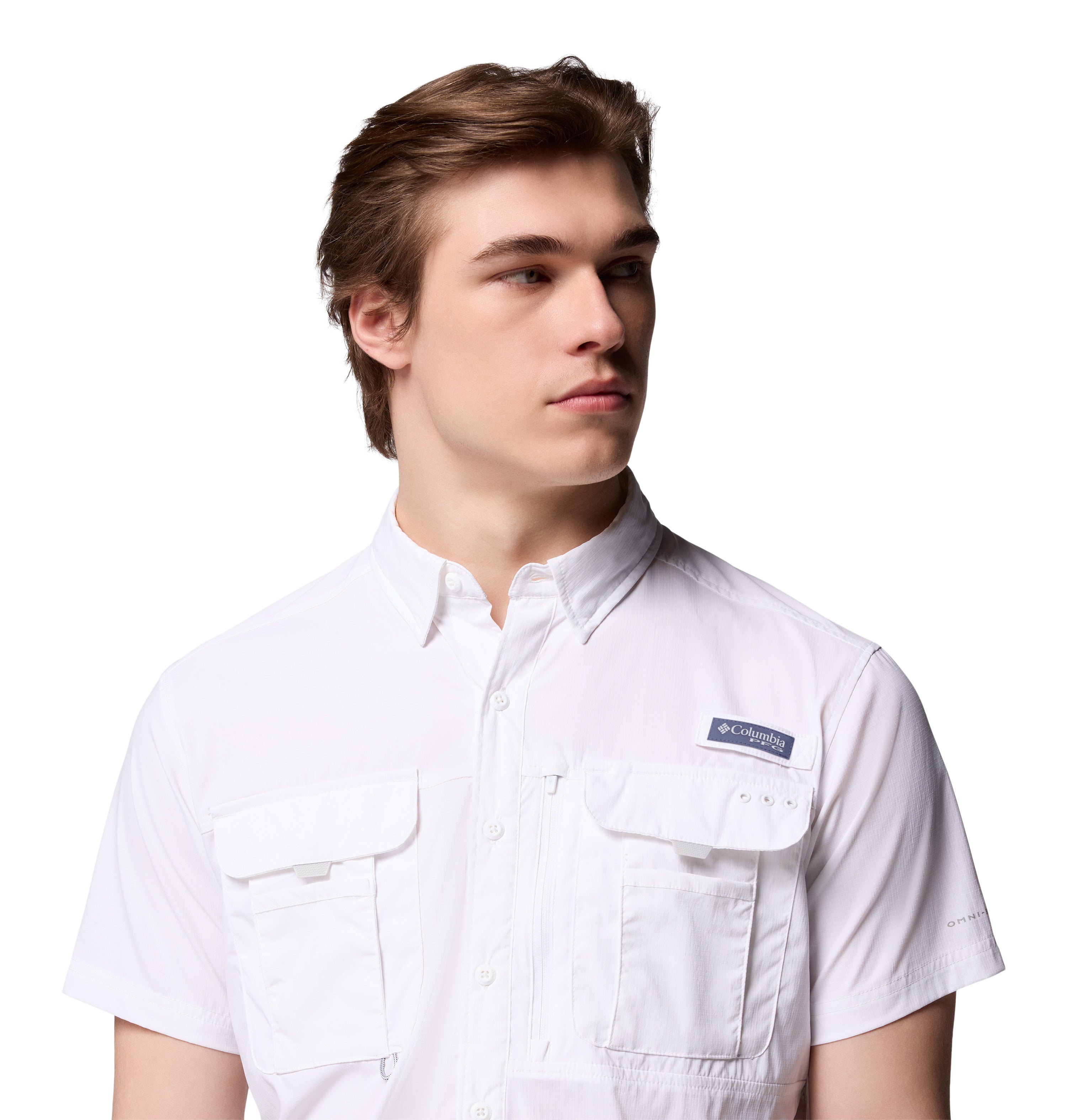 Camisa de manga corta para hombre Columbia Bahama Elite