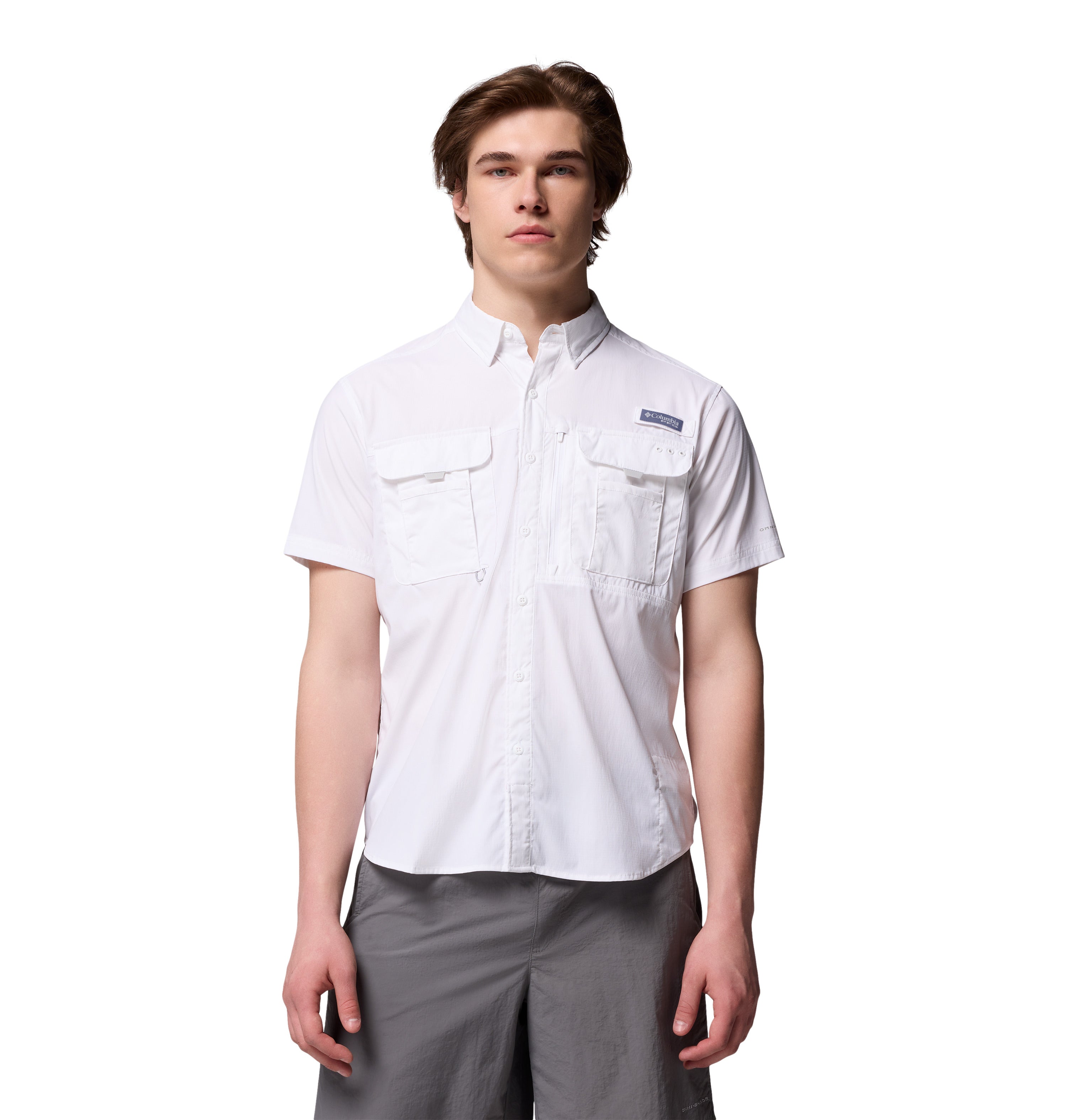 Camisa de manga corta para hombre Columbia Bahama Elite
