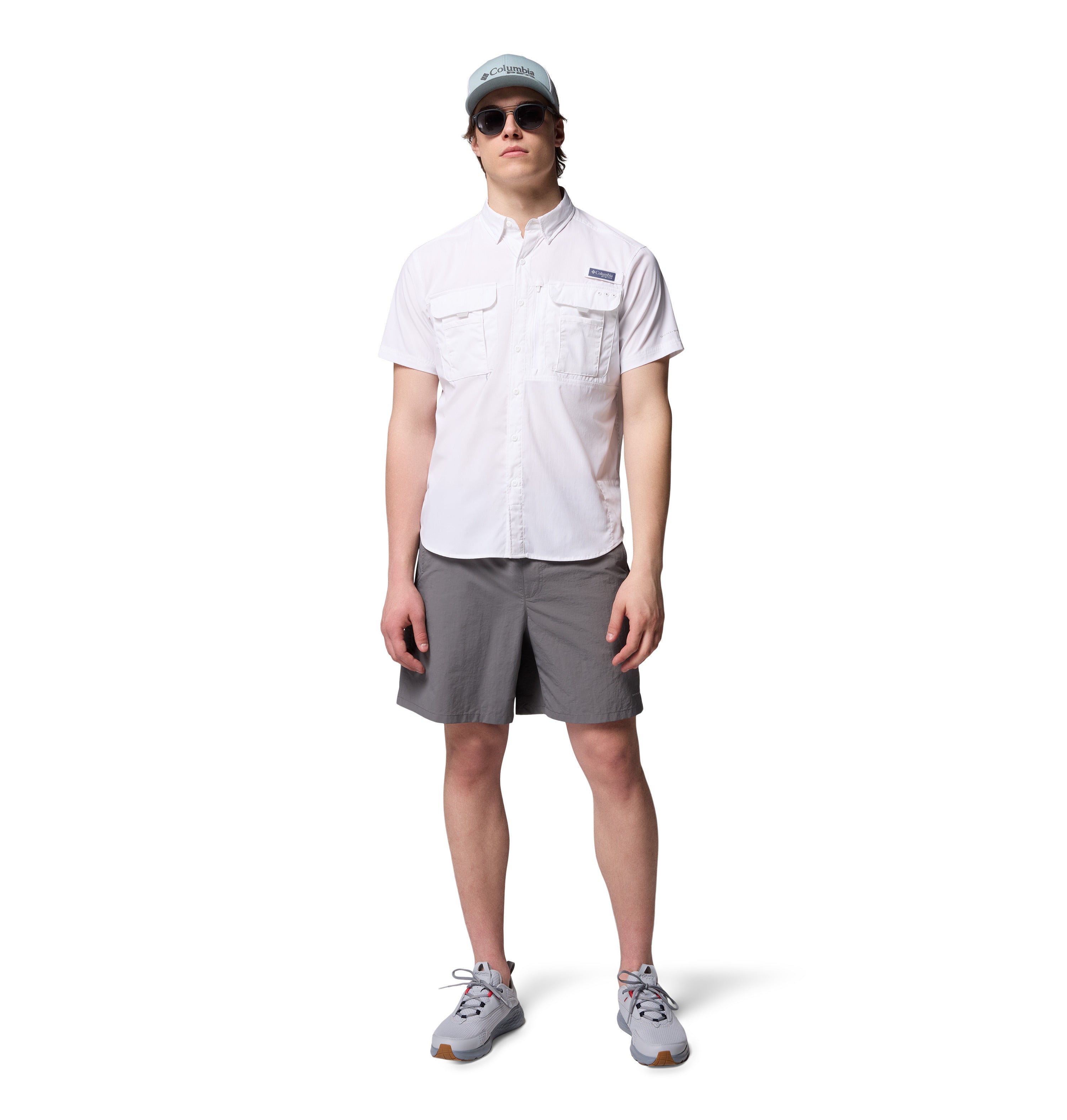 Camisa de manga corta para hombre Columbia Bahama Elite