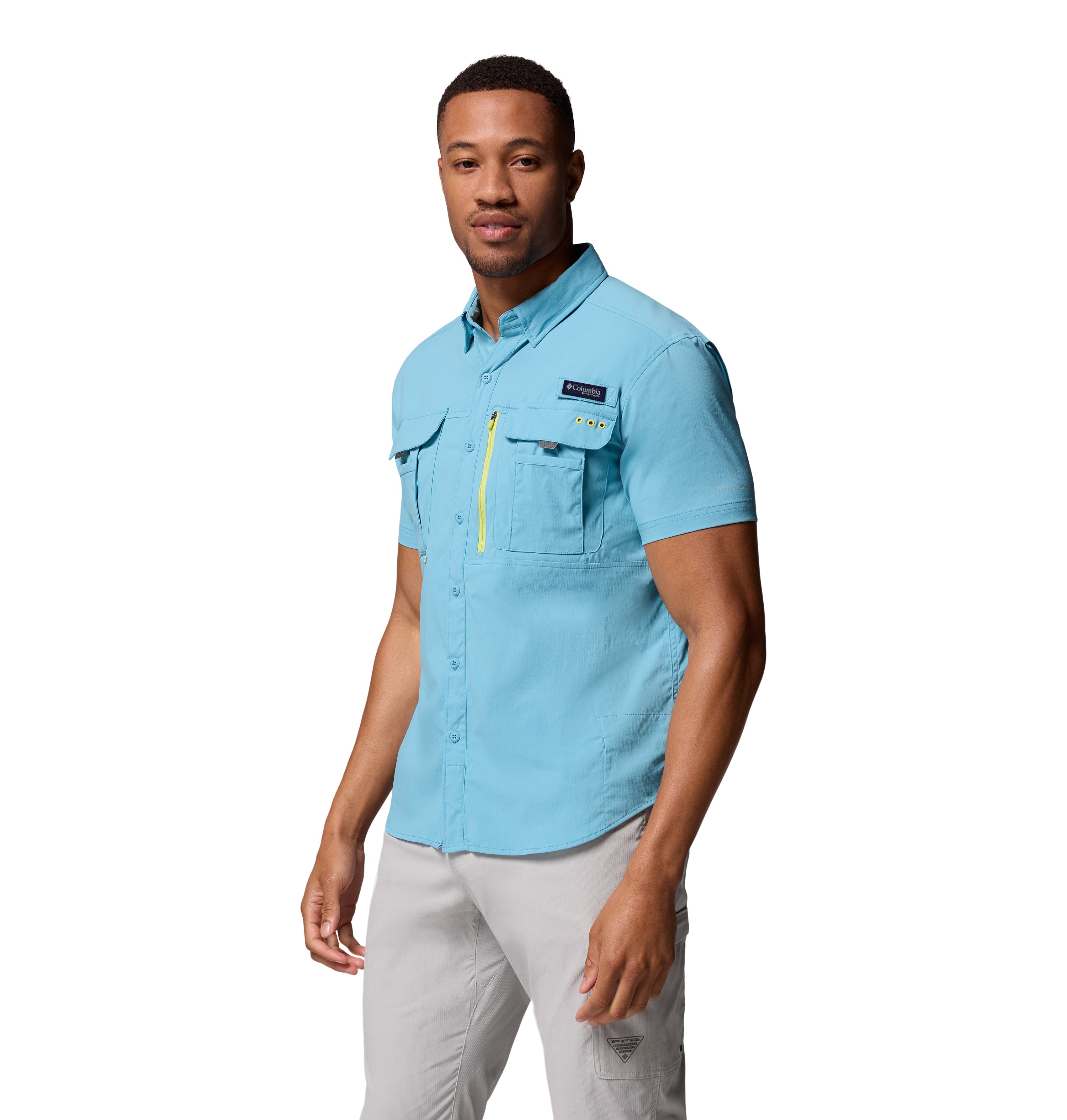 Camisa de manga corta para hombre Columbia Bahama Elite