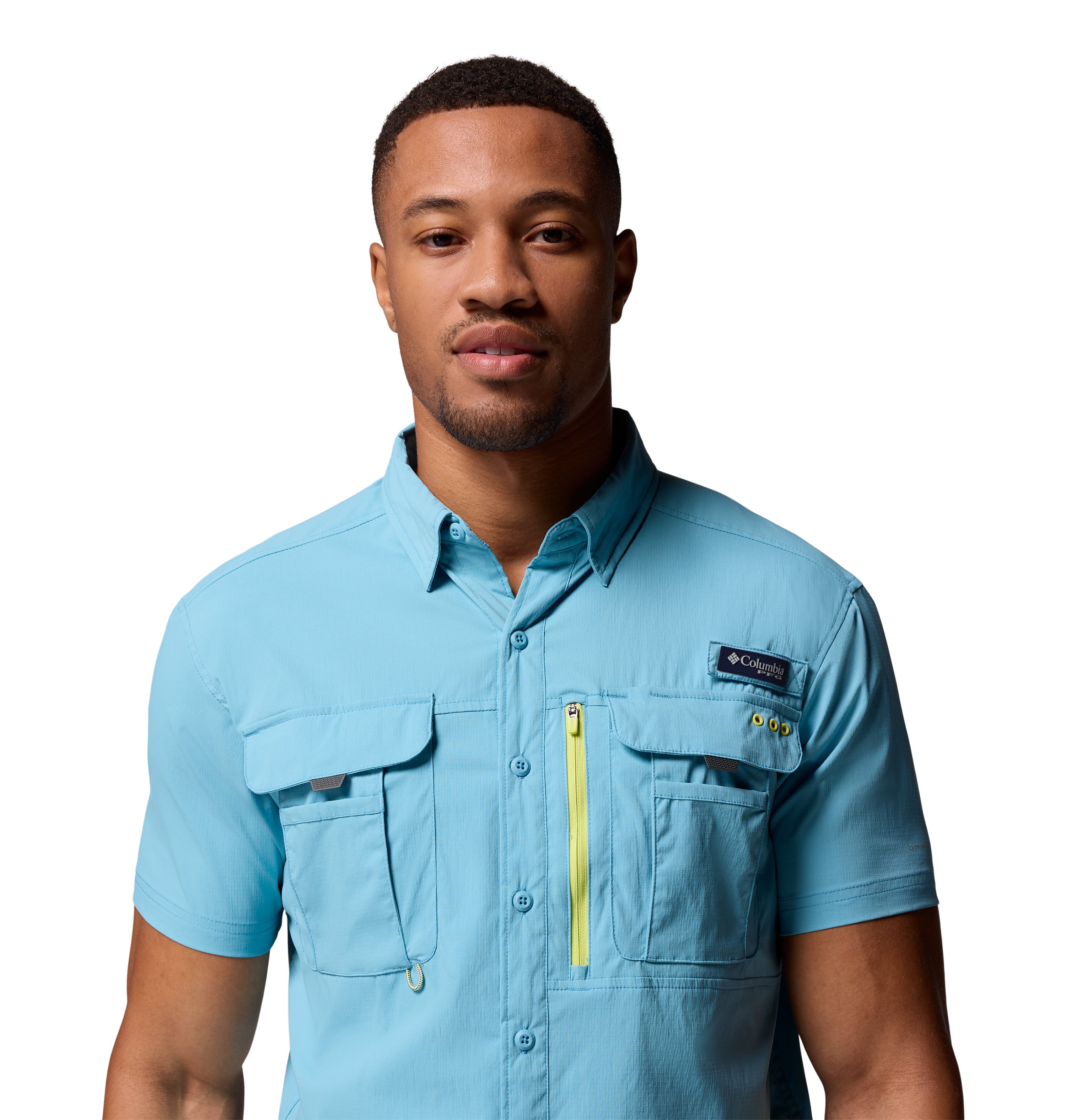 Camisa de manga corta para hombre Columbia Bahama Elite
