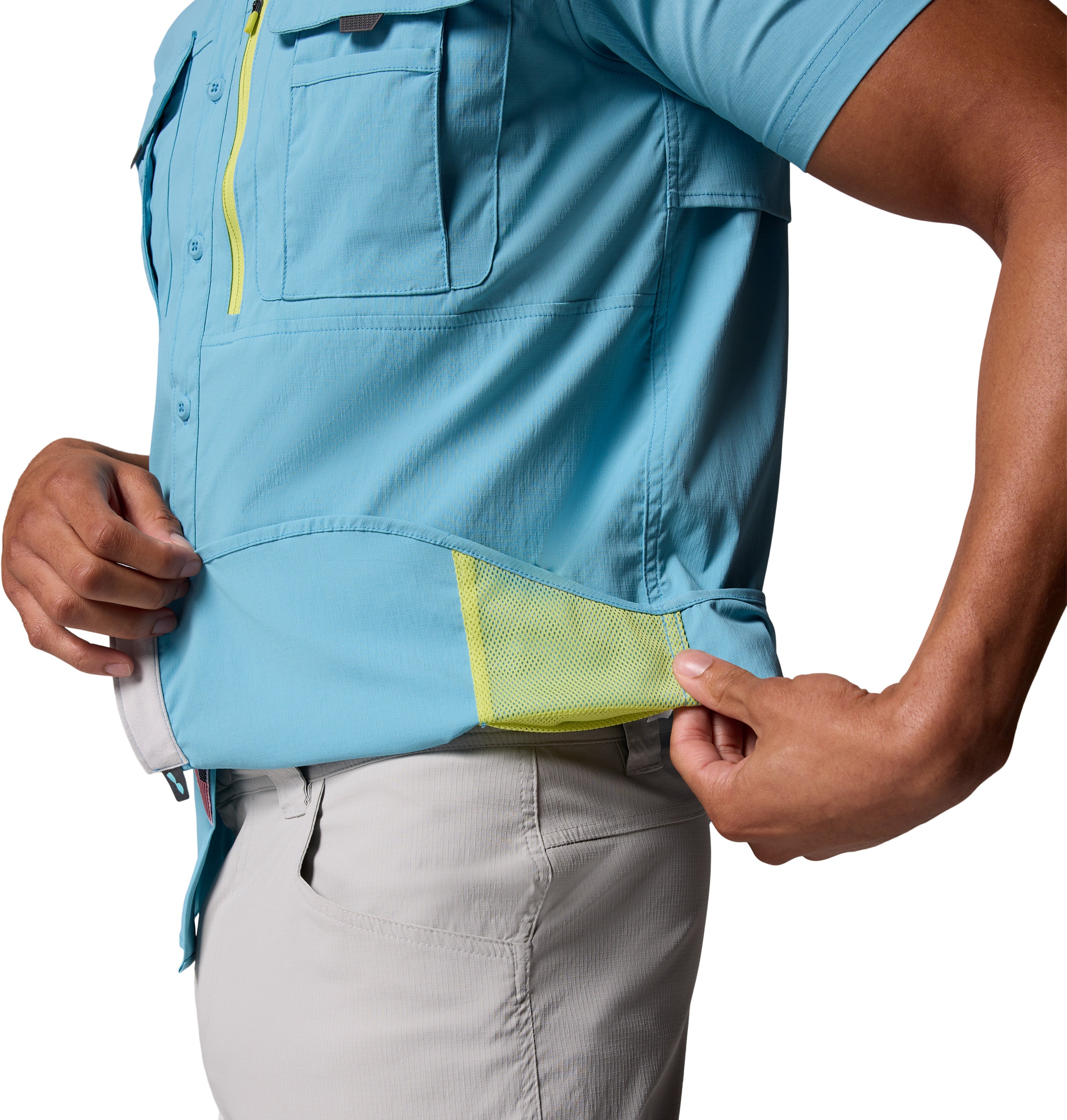 Camisa de manga corta para hombre Columbia Bahama Elite