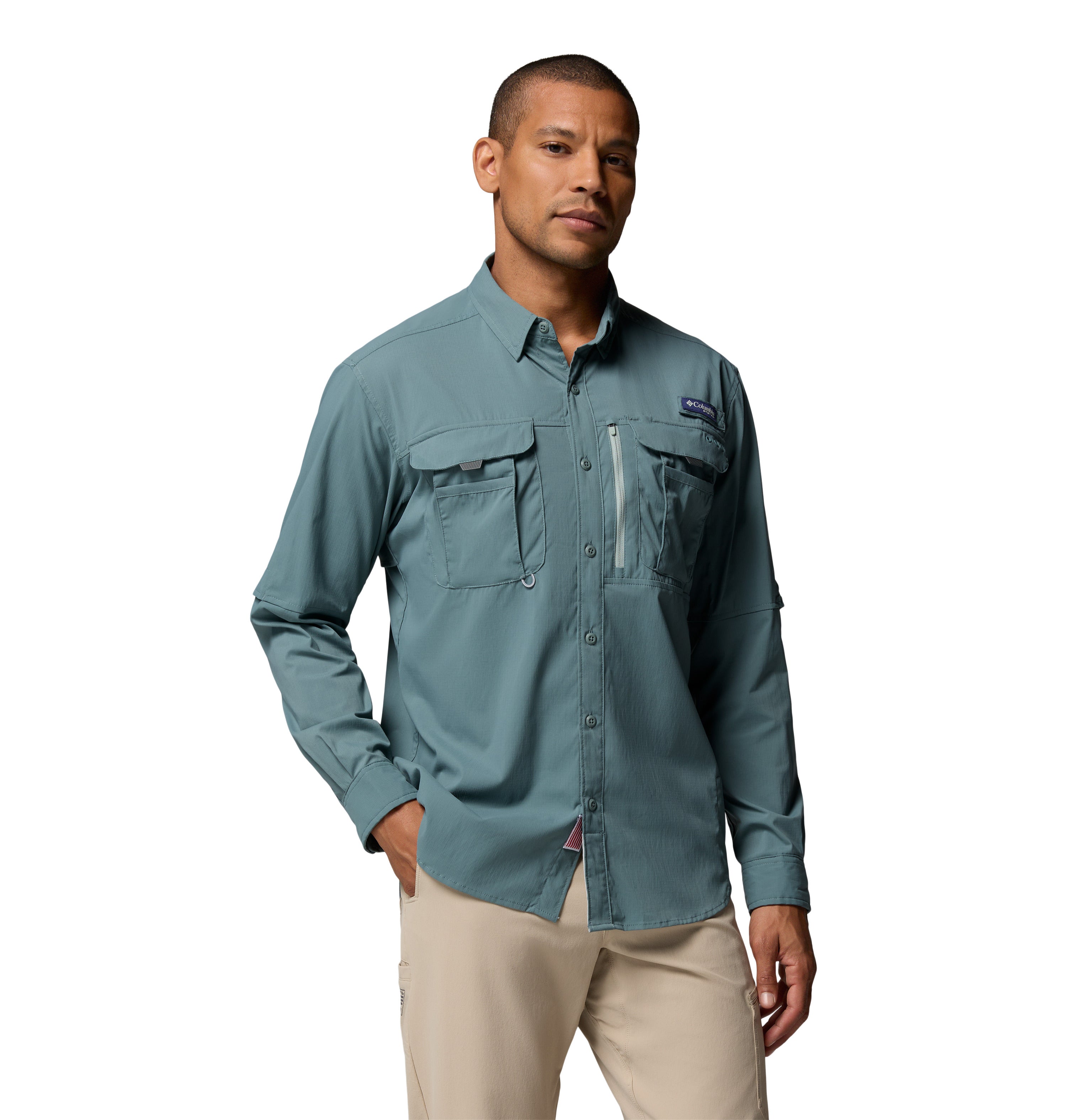 Camisa Oversize para Hombre Columbia Bahama Elite LS Shirt